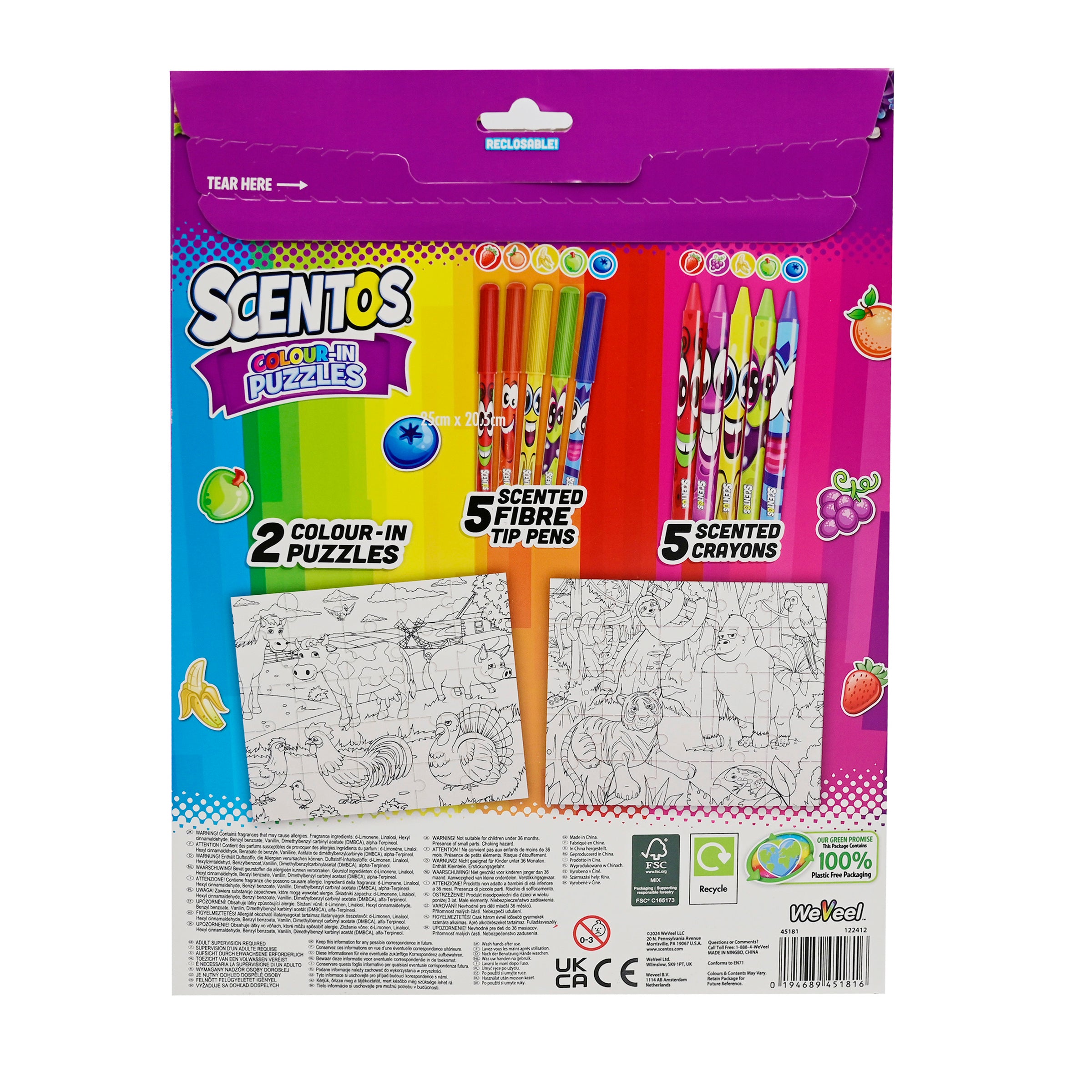 N The Go Colour In Puzzles