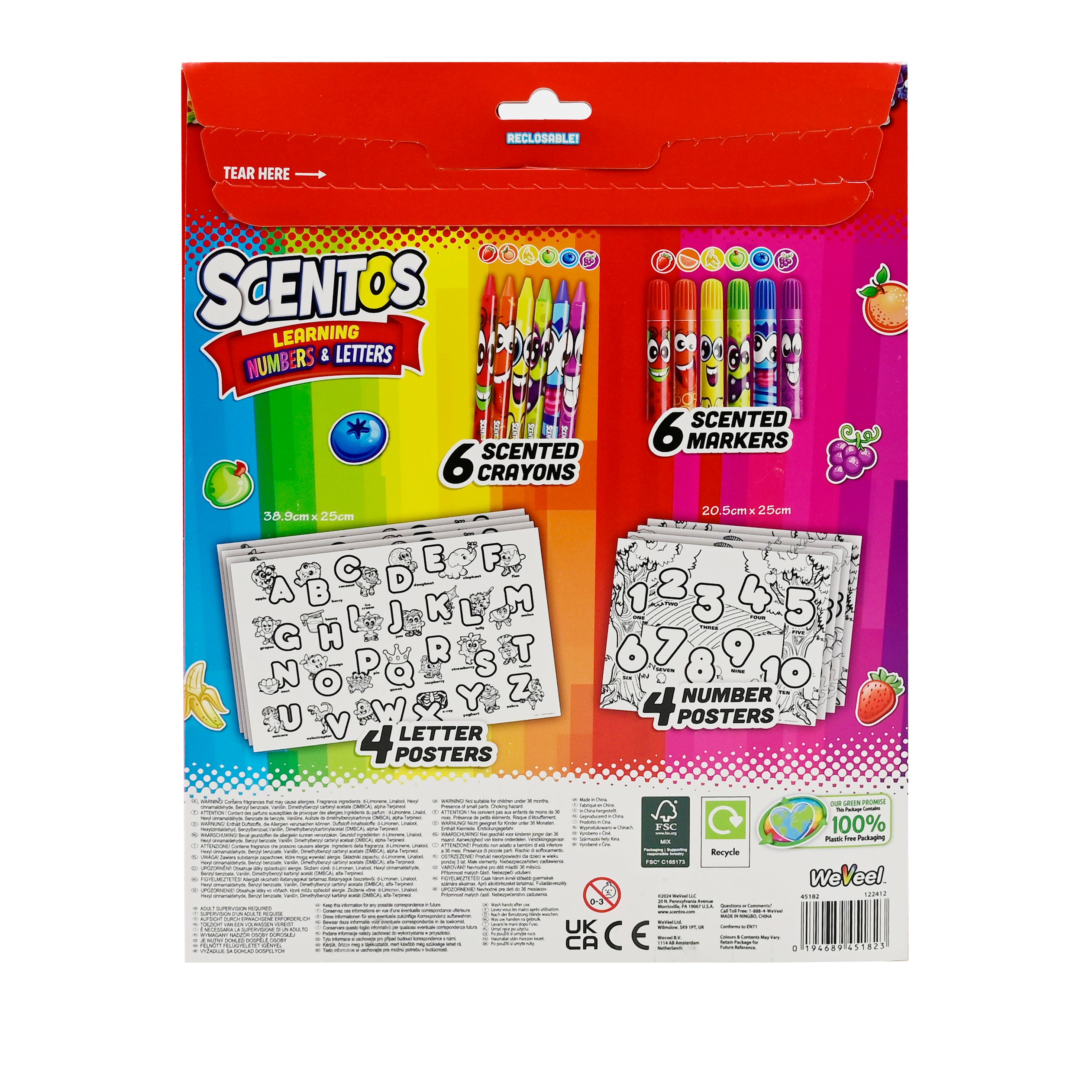 On The Go Learning Numbers & Letters