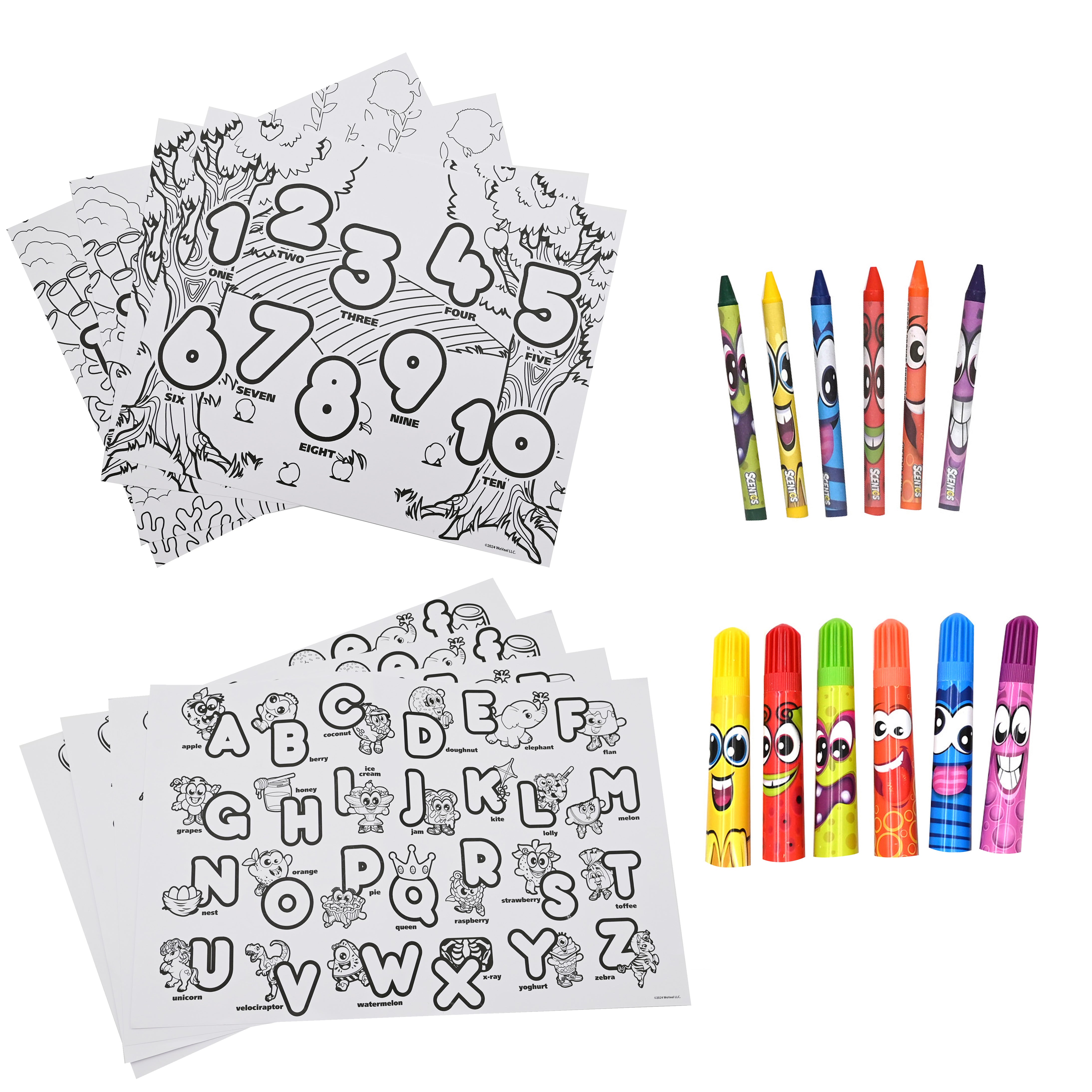 On The Go Learning Numbers & Letters