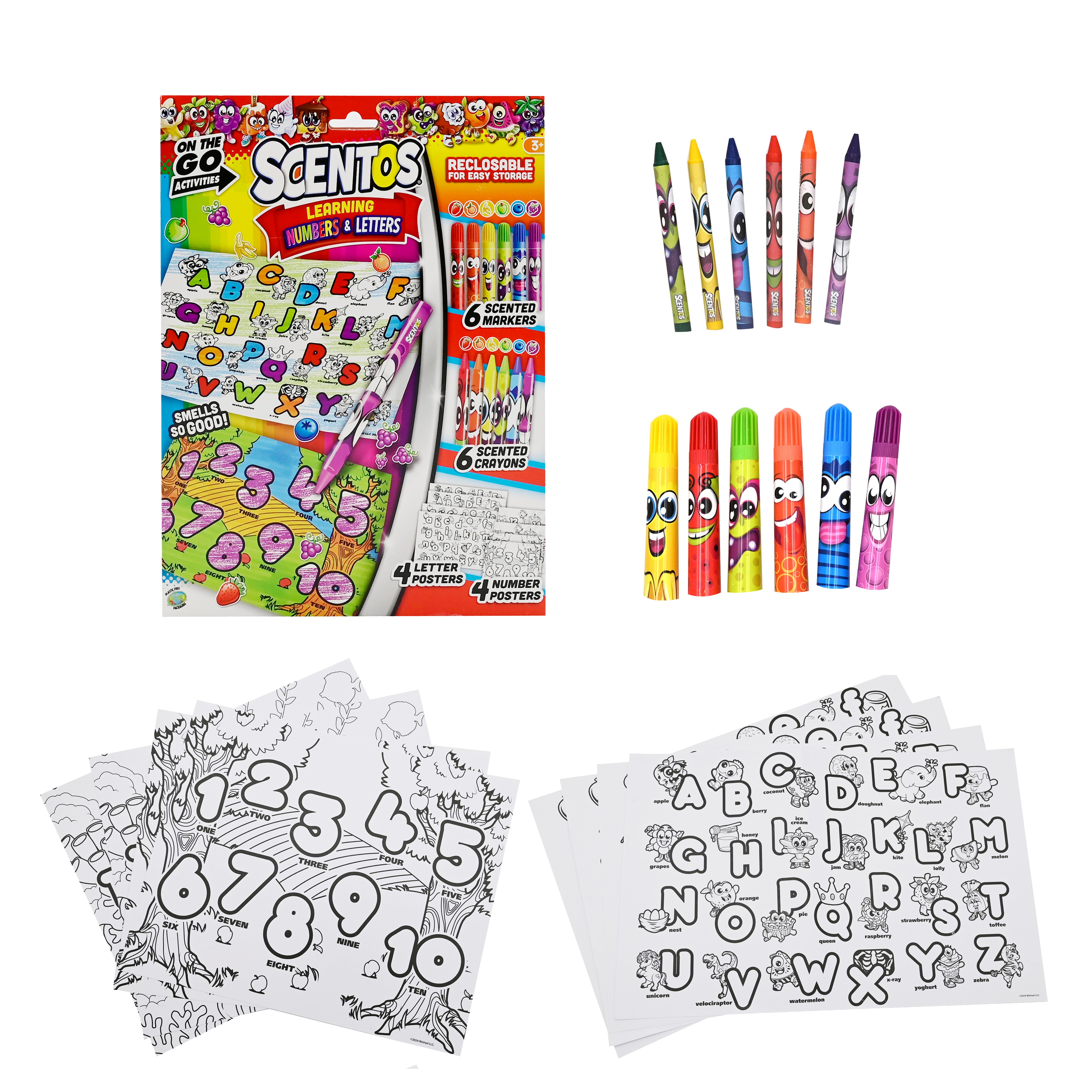 On The Go Learning Numbers & Letters