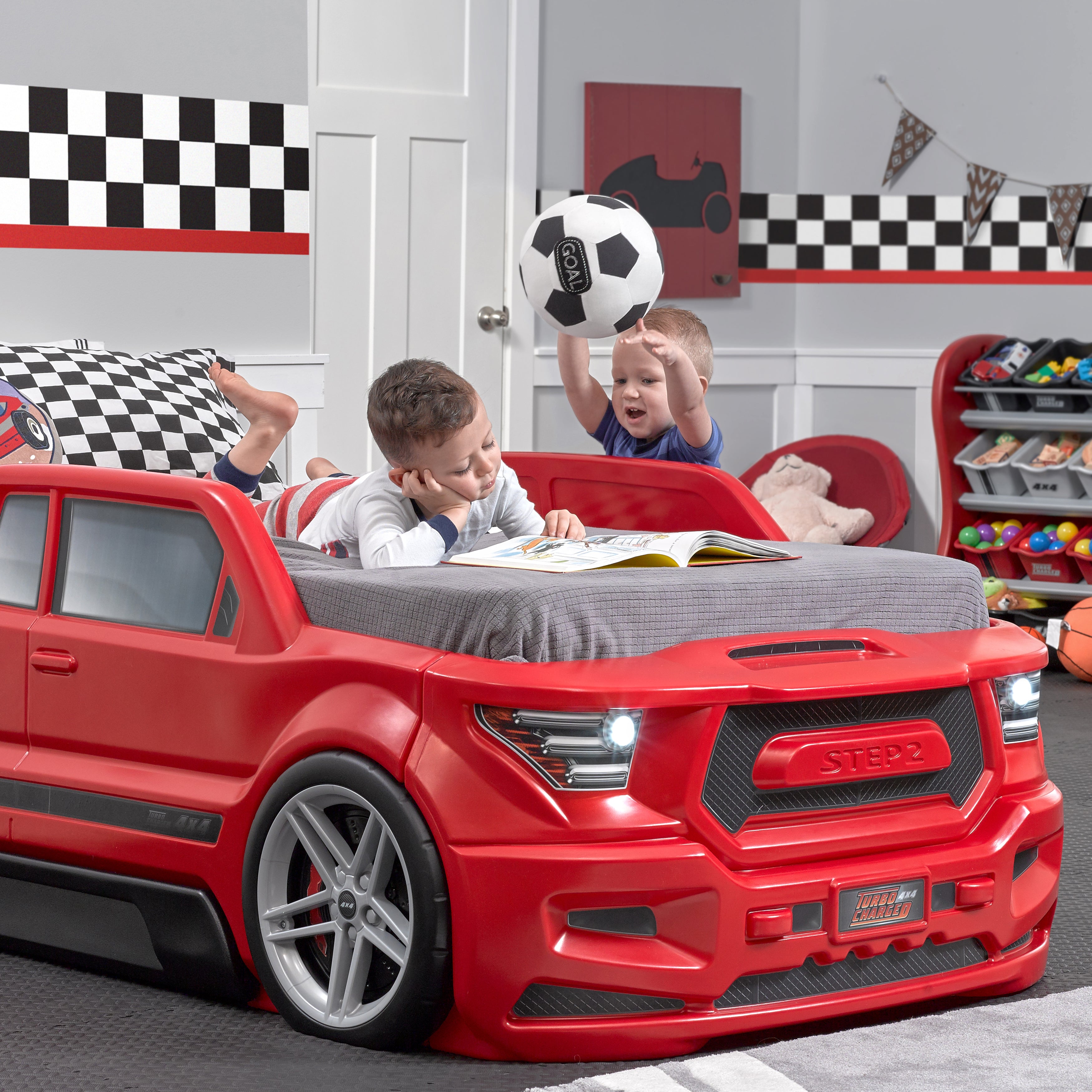 Turbocharged Twin Truck Bed