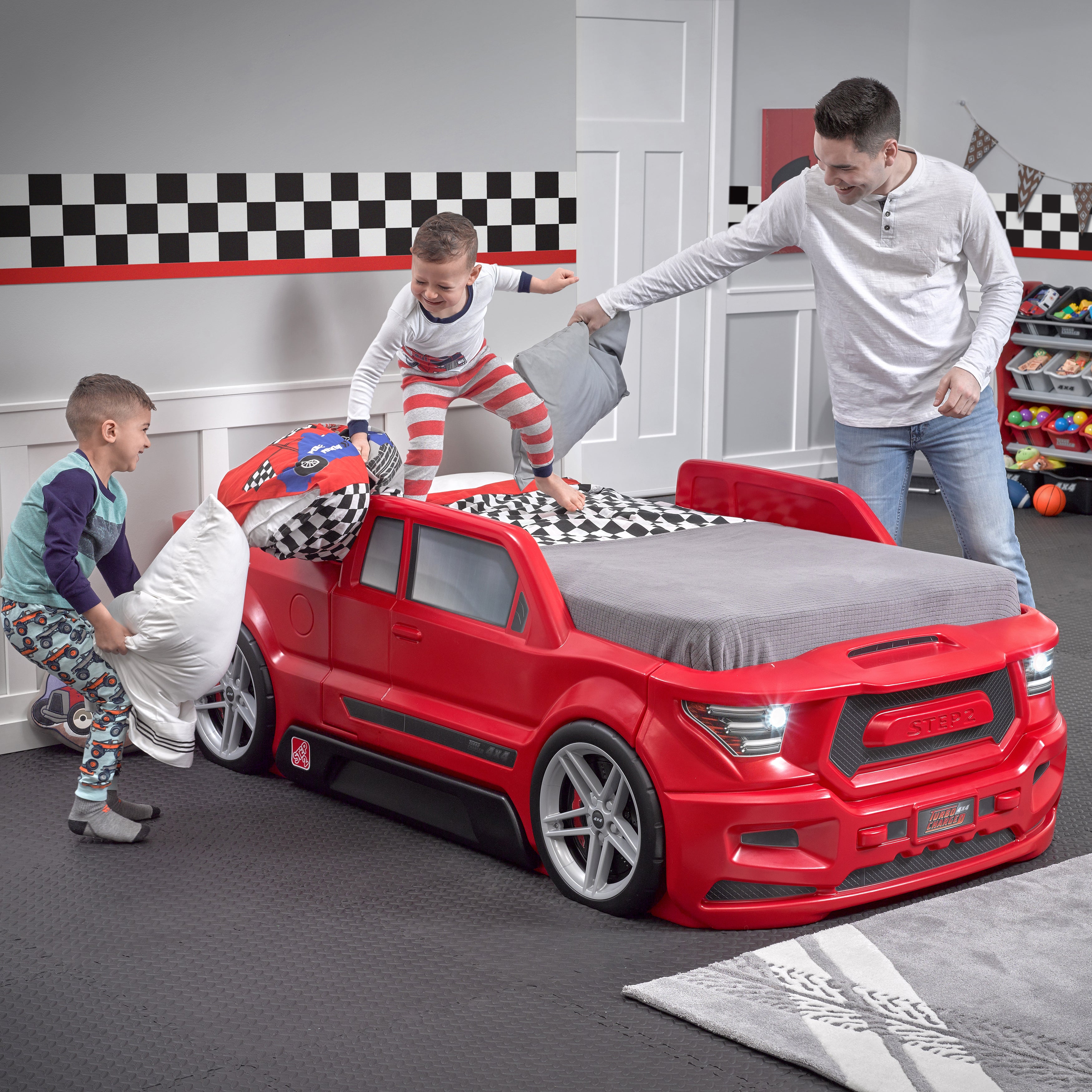 Turbocharged Twin Truck Bed