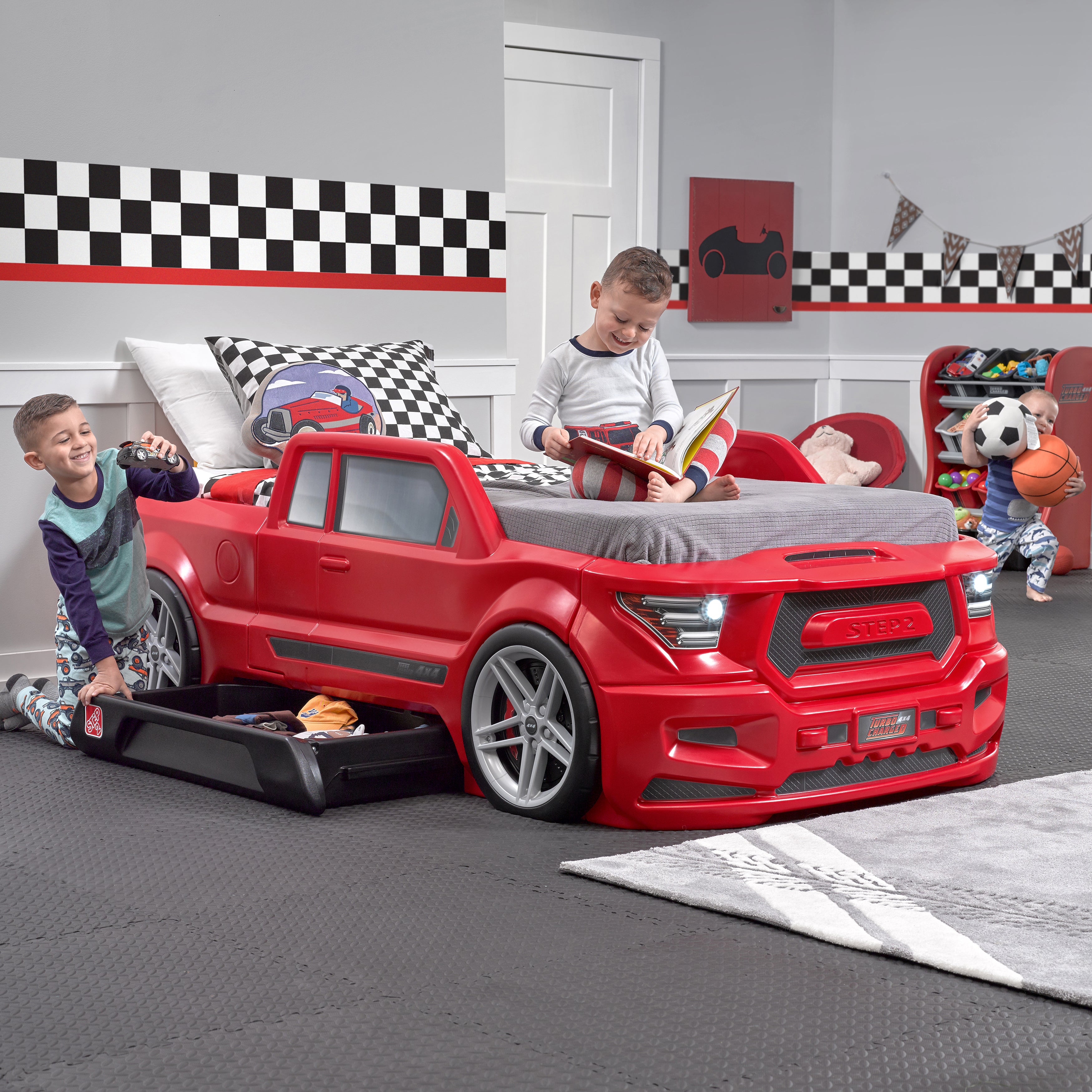 Turbocharged Twin Truck Bed