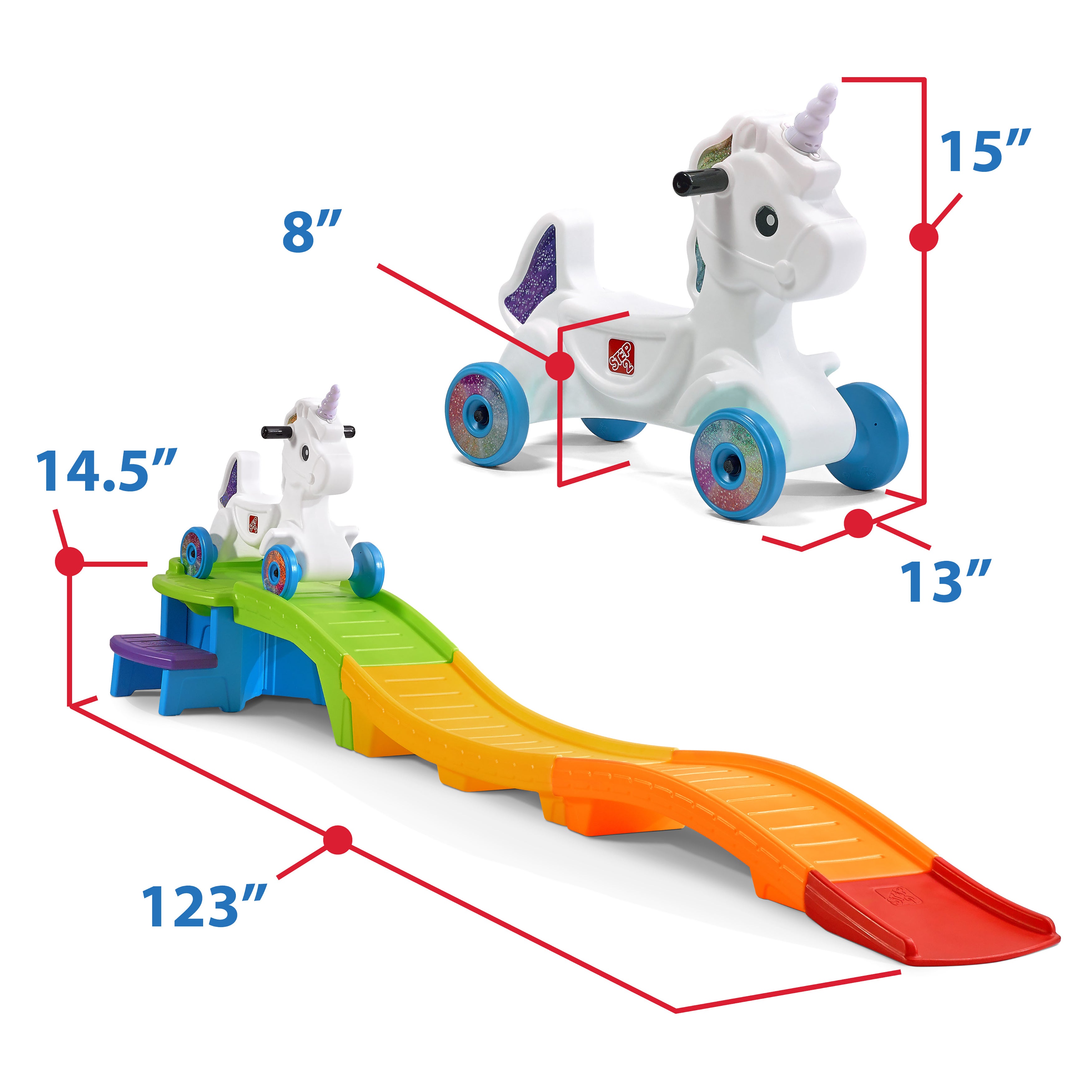 Unicorn Up & Down Roller Coaster