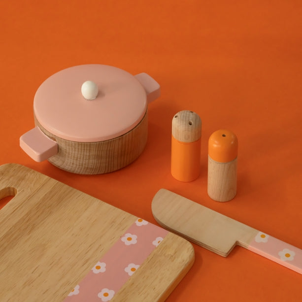 Grill & Chill Wooden Cooking Set
