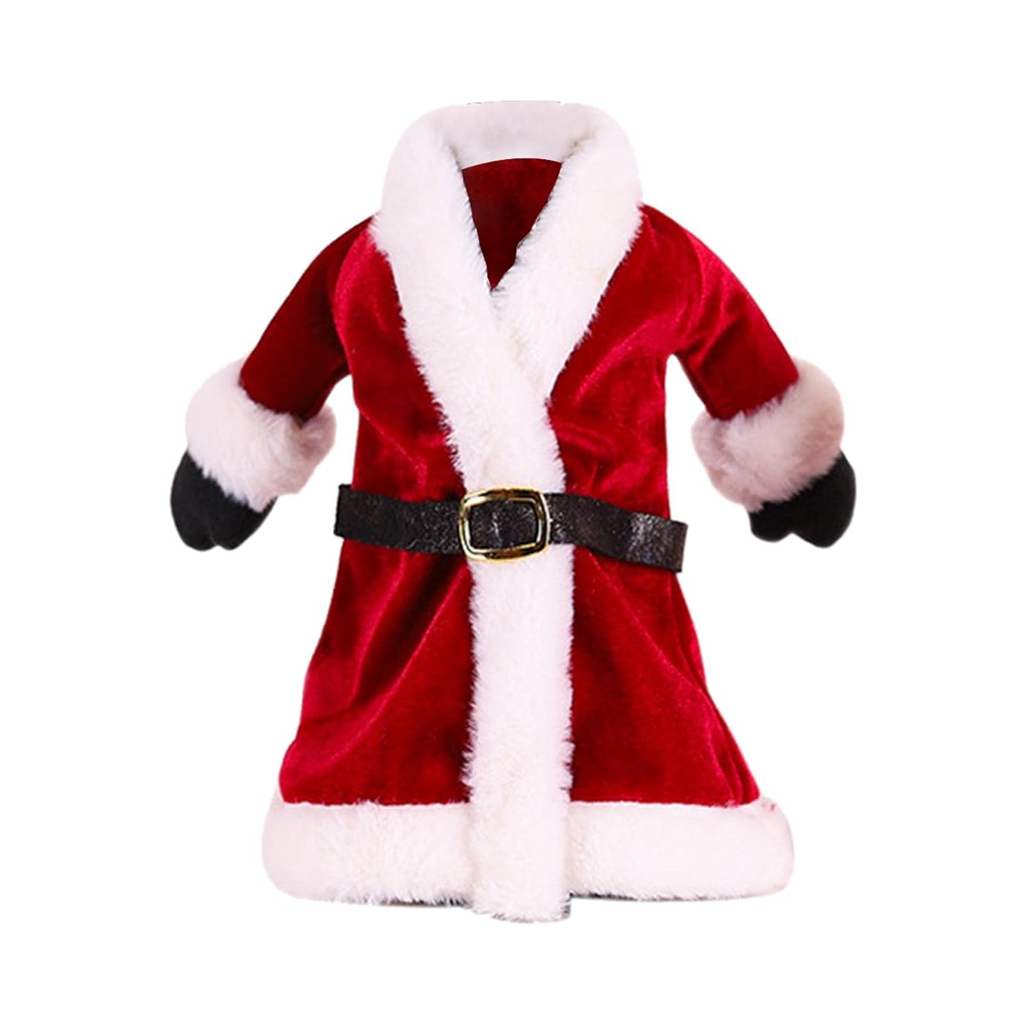 Mr & Mrs. Santa Wine Bottle Covers - Set of 2