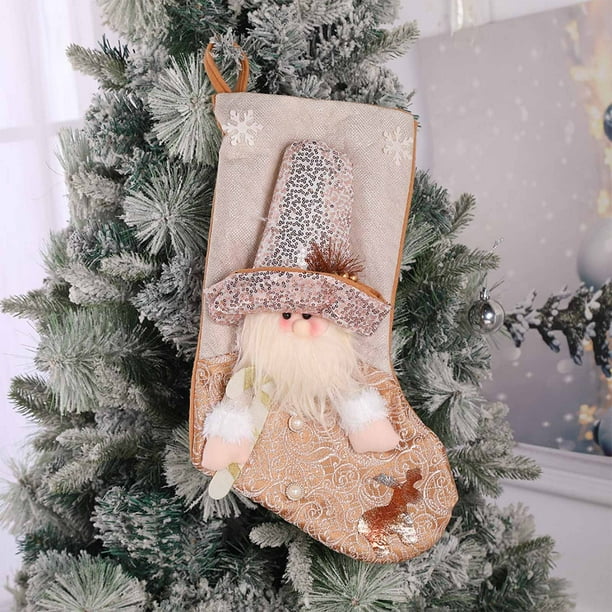 Blush & Gold Wonderland Stockings- Set of 2