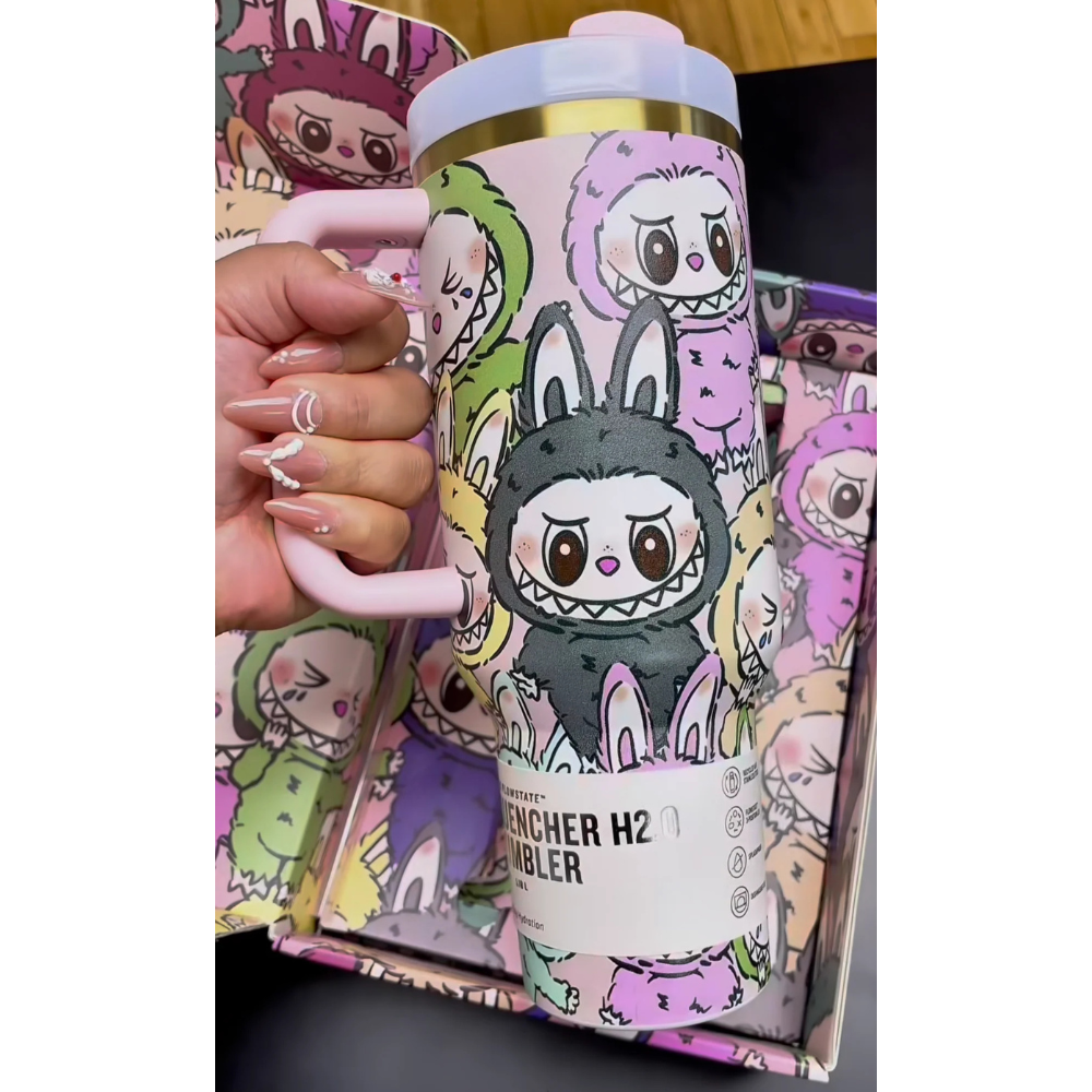 Limited Edition Stanley × Labubu Edition - ColorPop Critters - 40oz