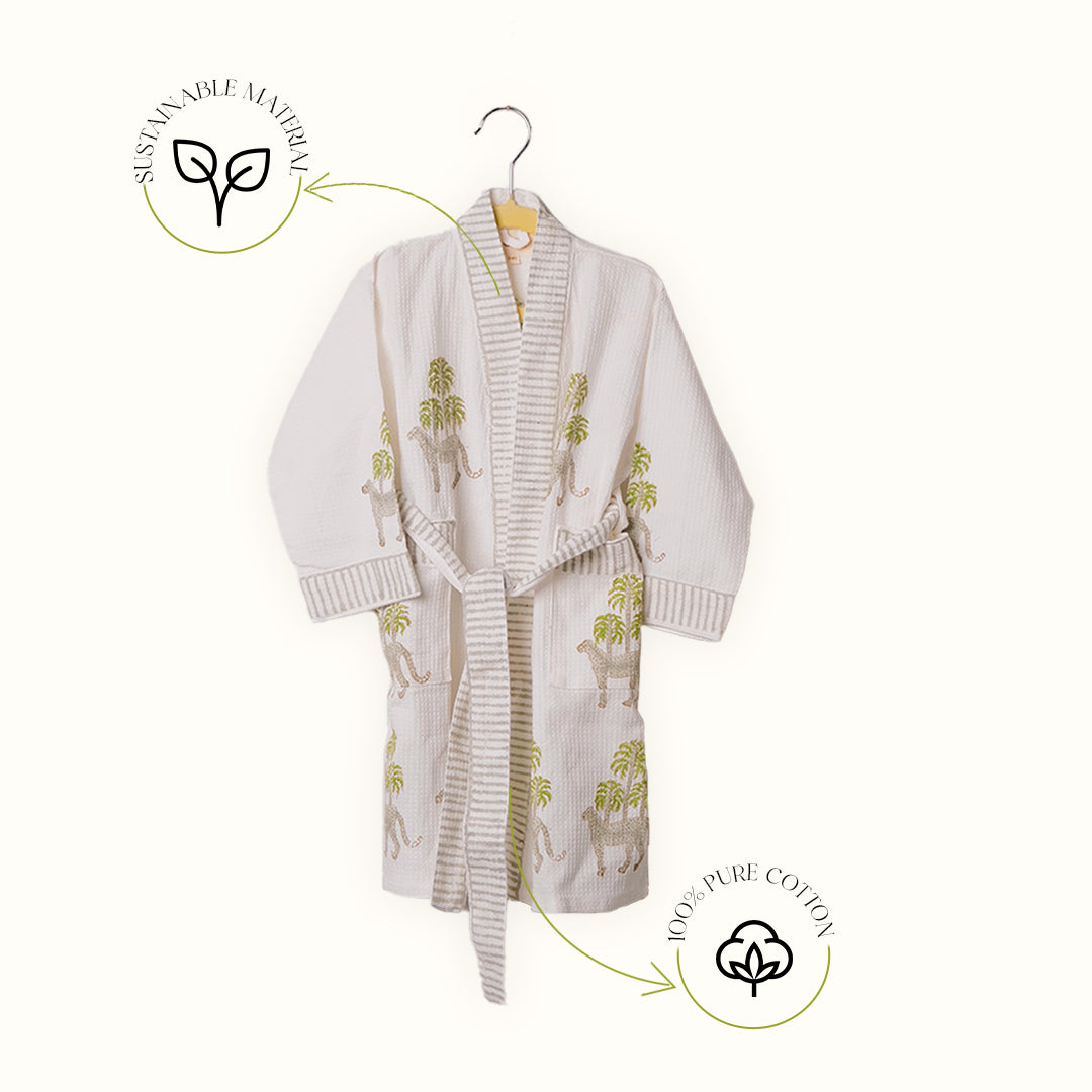 Baby Cheetah Bathrobe