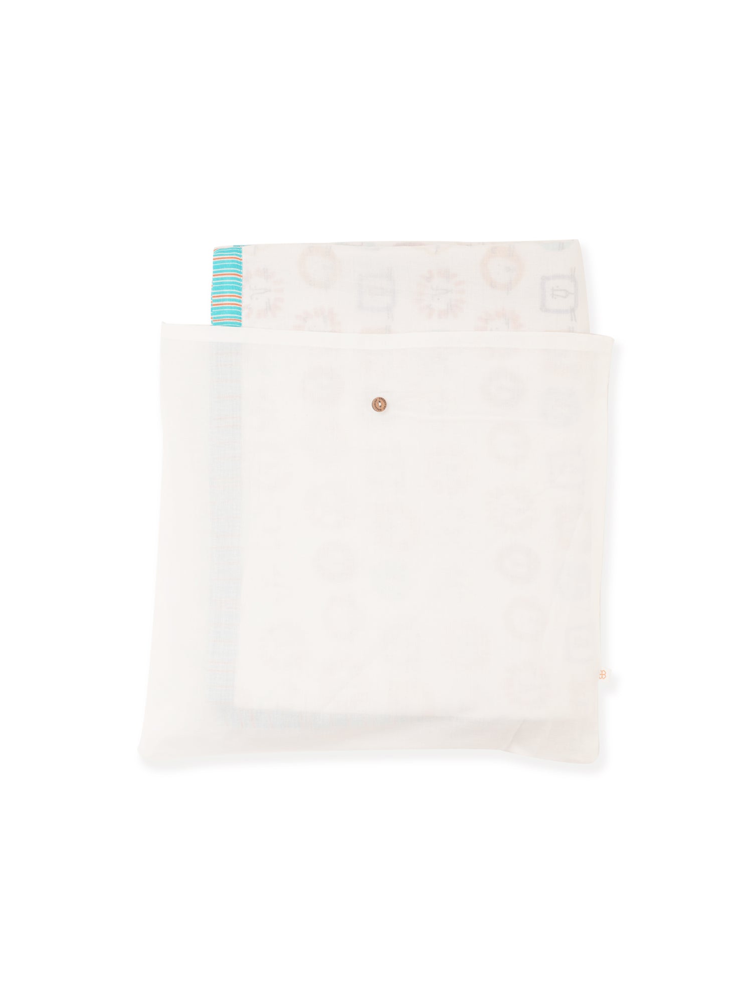 Cuddle Cubs - Cotton Muslin Dohar Blanket for New Born Baby - Totdot