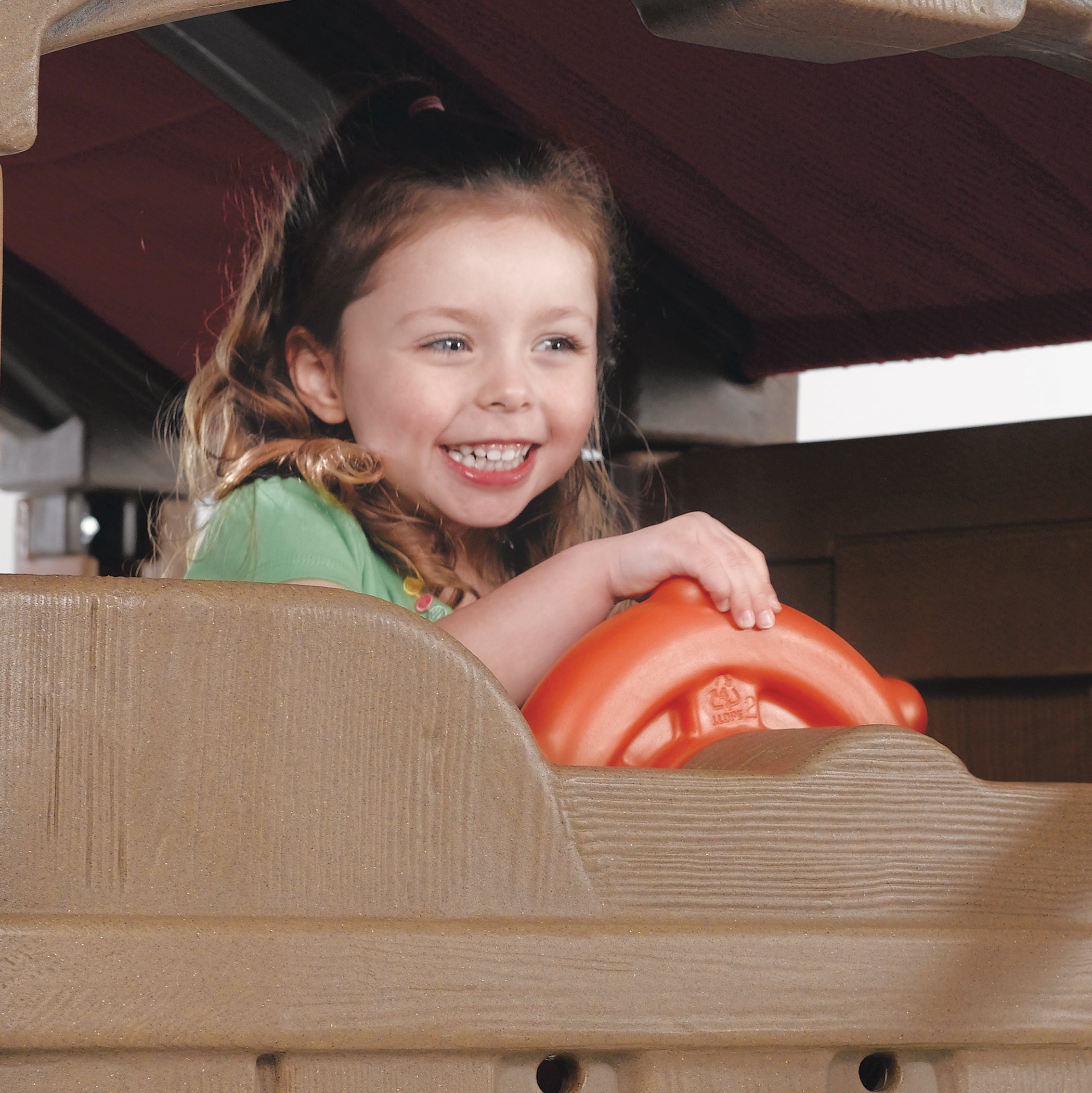 Naturally Playful Adventure Lodge Play Center With Glider