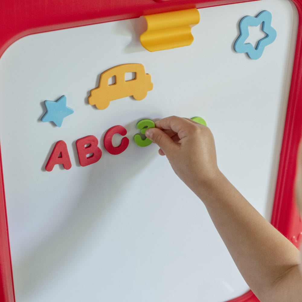 All Around Easel For Two Red