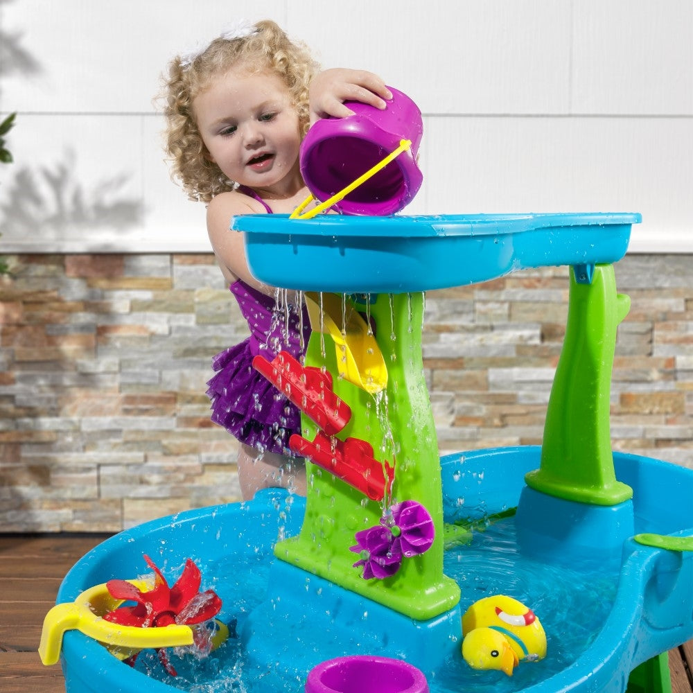 Rain Showers Splash Pond Water Table