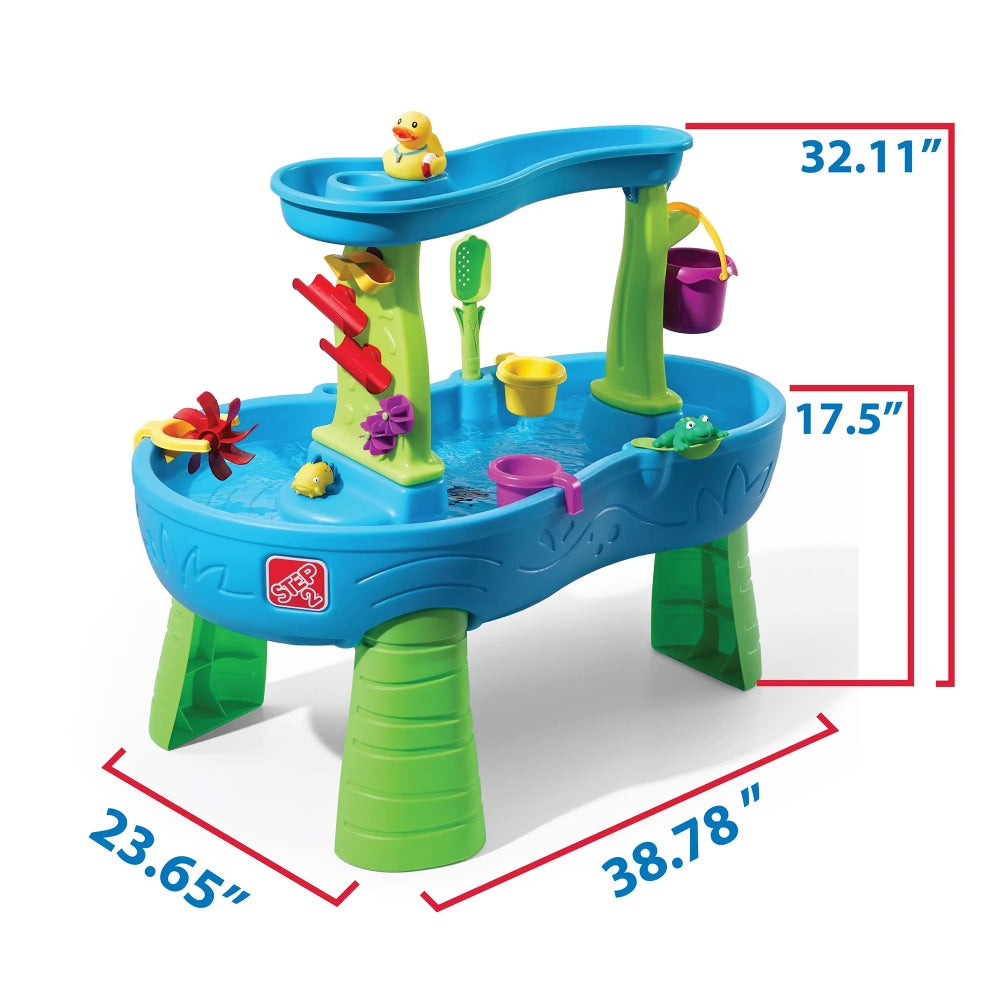 Rain Showers Splash Pond Water Table