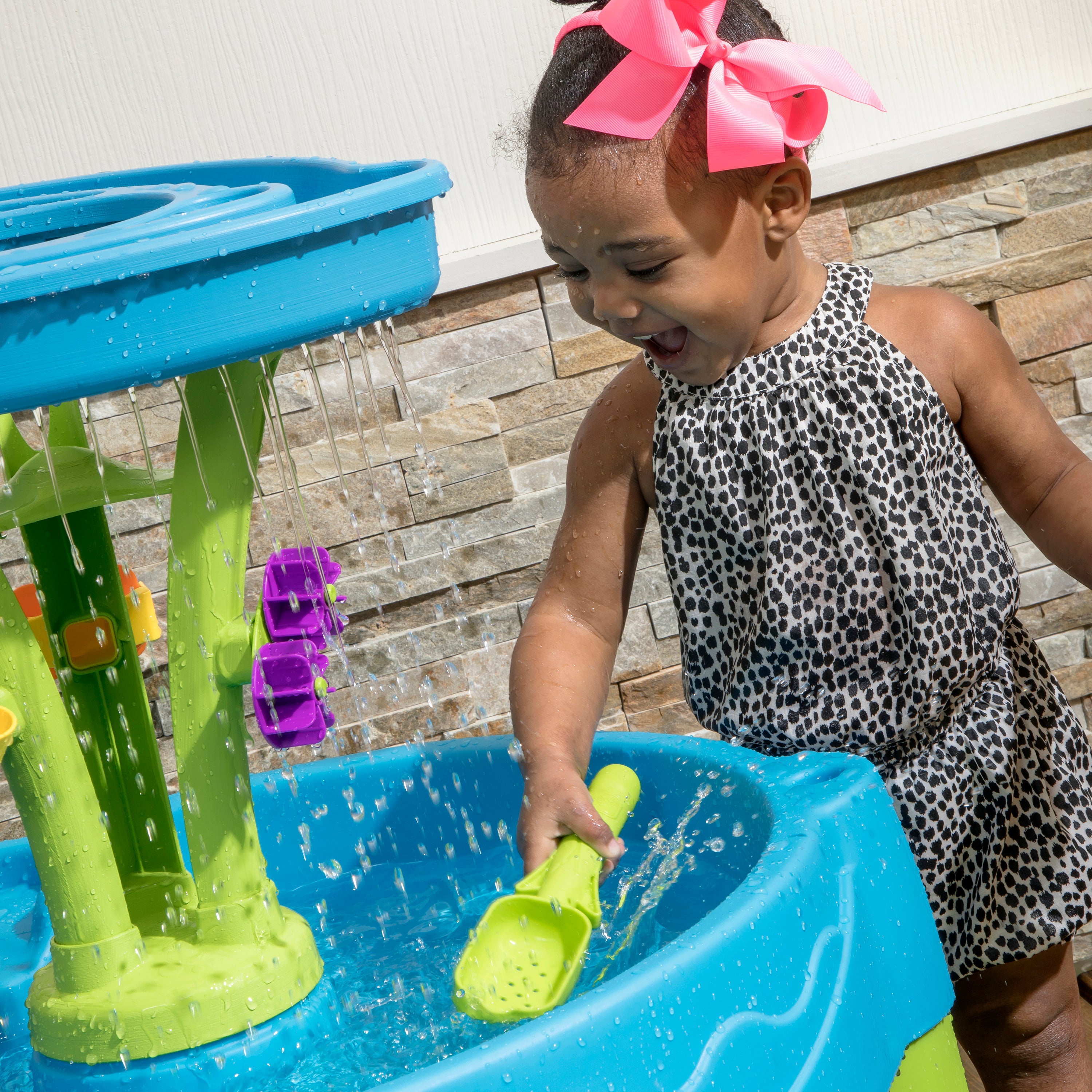 Summer Showers Splash Tower Water Table