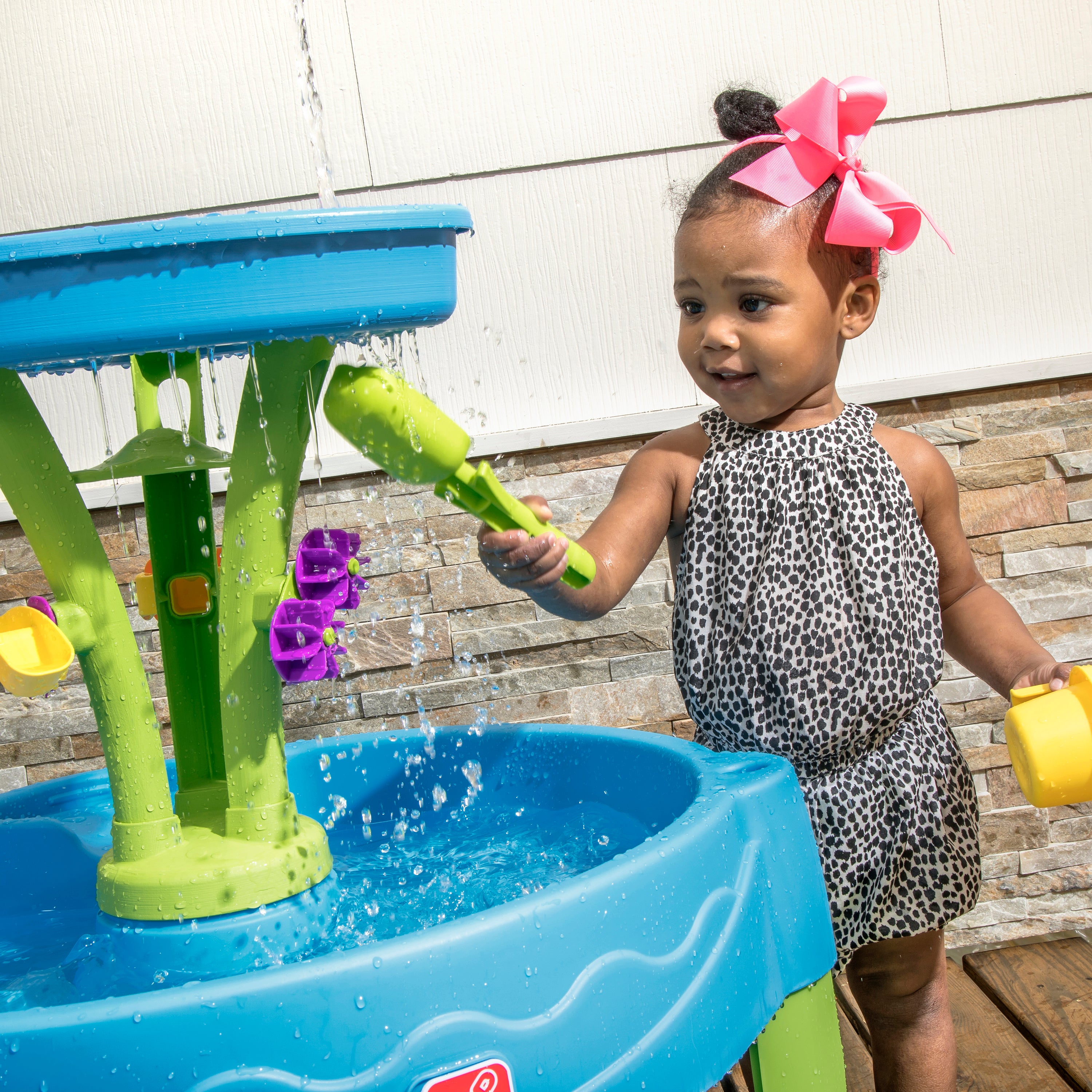 Summer Showers Splash Tower Water Table