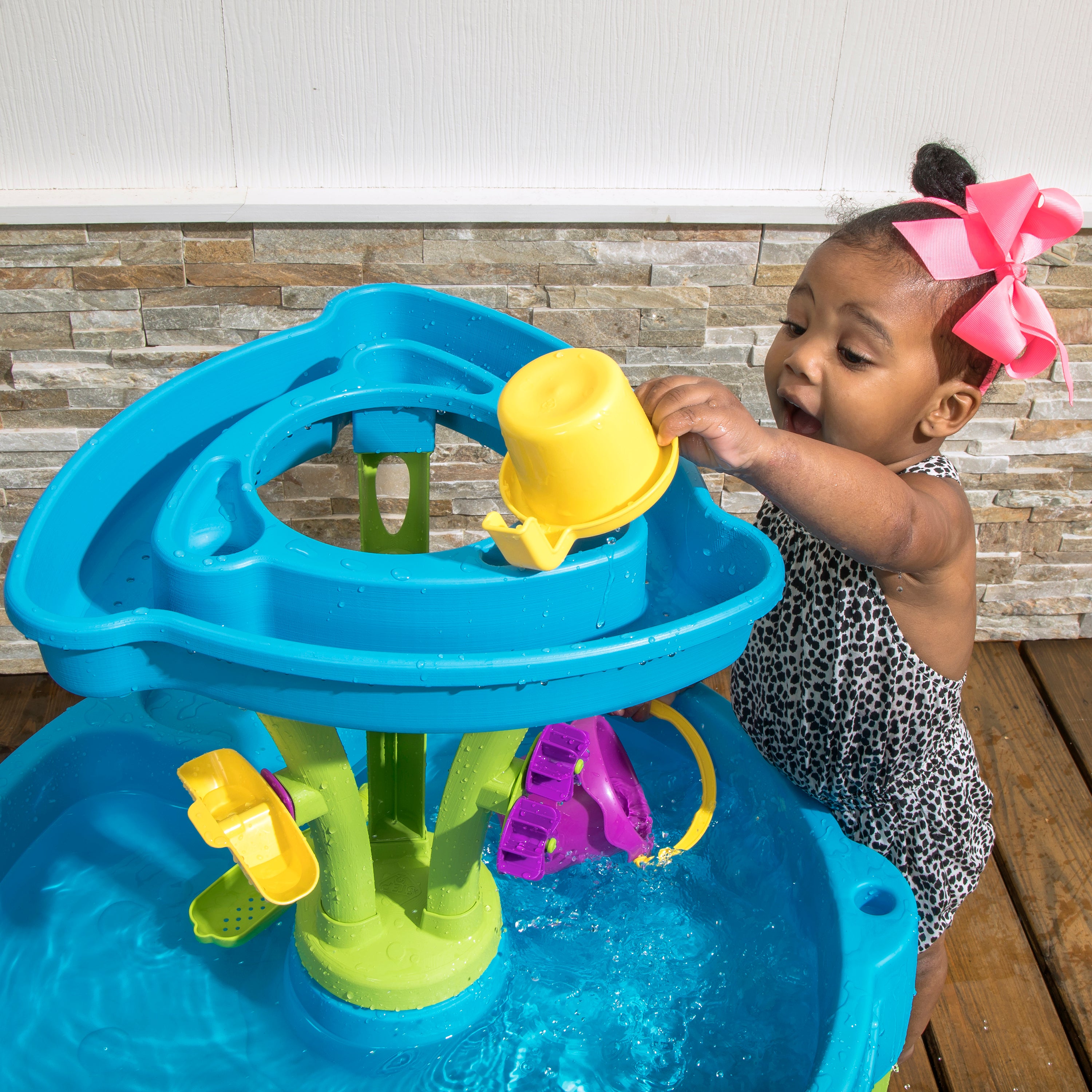 Summer Showers Splash Tower Water Table