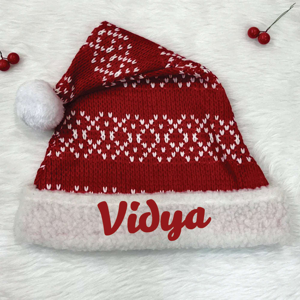 Classic Knit Santa Caps - Adults