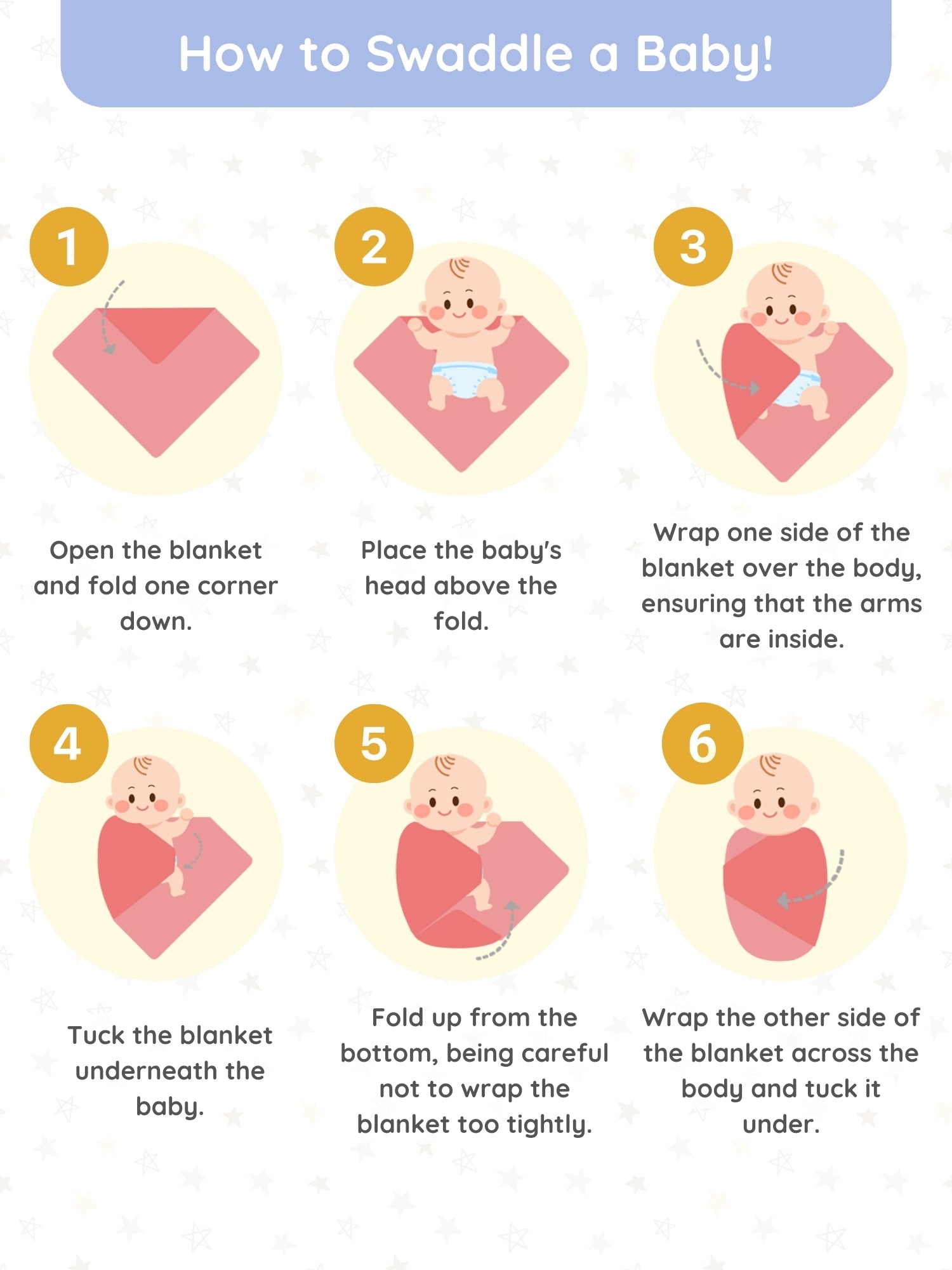 Nature's Harmony Cotton Muslin Swaddle Wrap for New Born (Pack of 2) - Totdot
