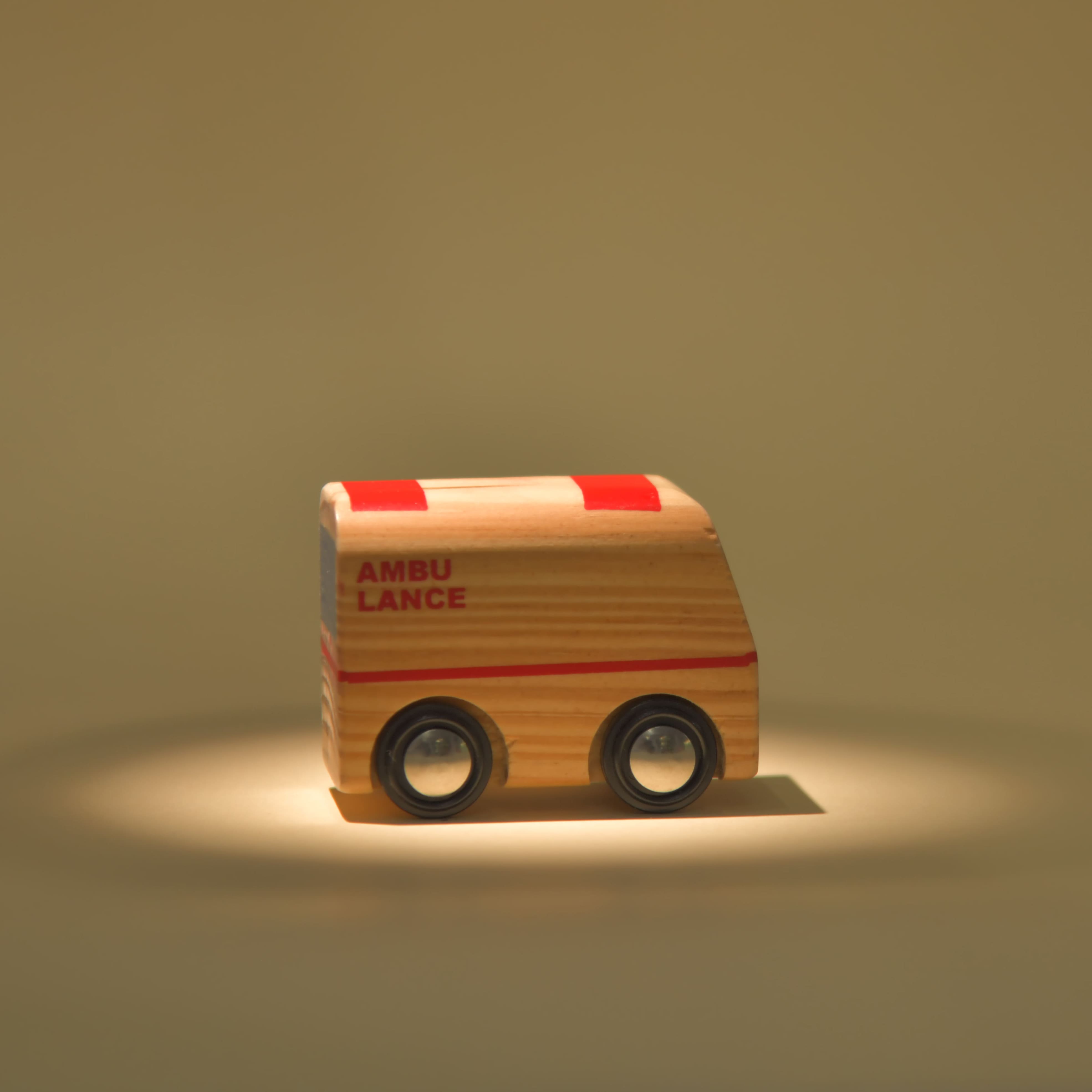 Little Wagon Toy Cars Playset Wooden Toy Cars,12 Colorful Mini Construction Vehicles Set