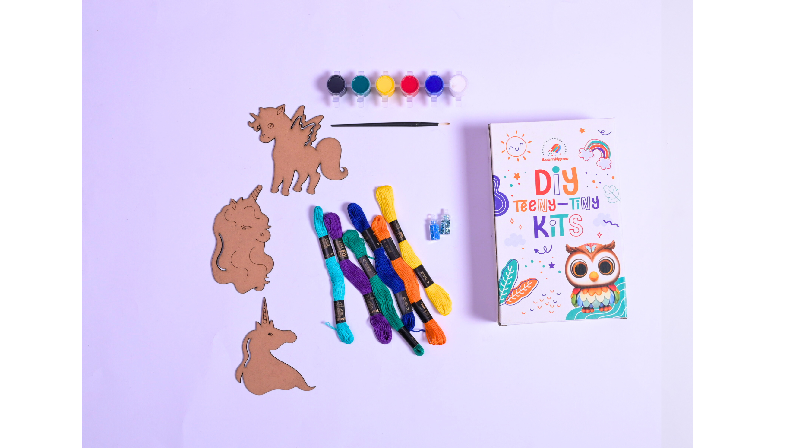 DIY Unicorn Thread Kit - Teeny Tiny