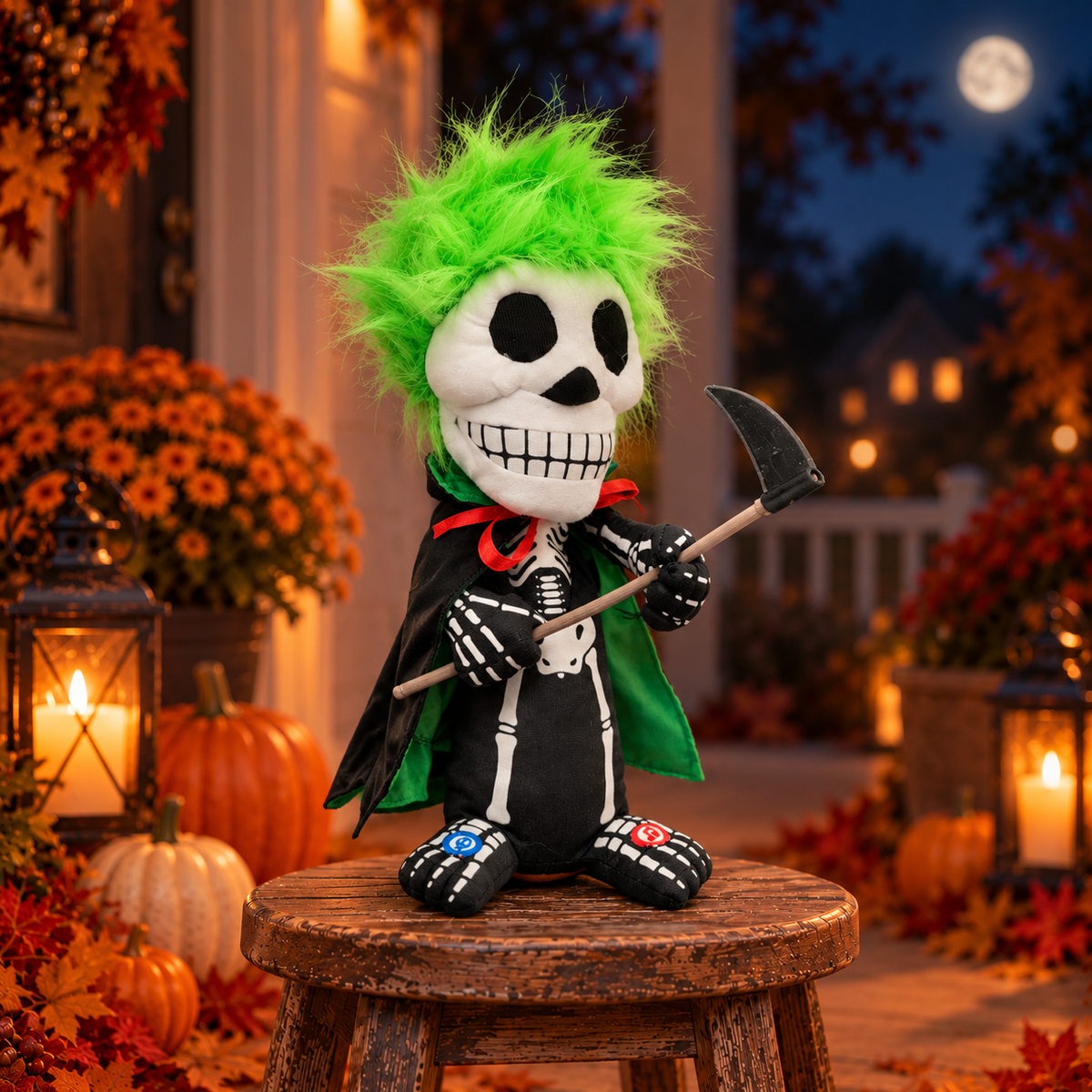 Animated Skeleton Rockstar – Grim Shredder
