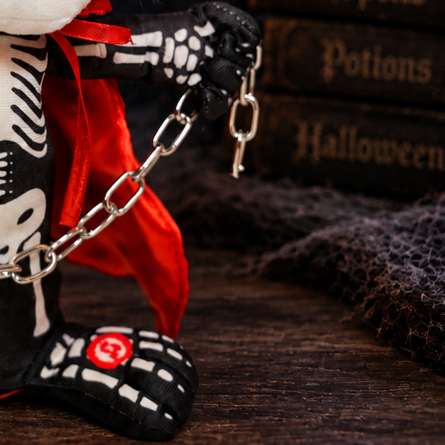 Animated Skeleton Rockstar – Chainsaw Punk