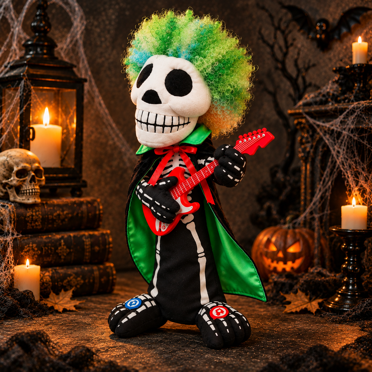 Animated Skeleton Rockstar – Riff Reaper