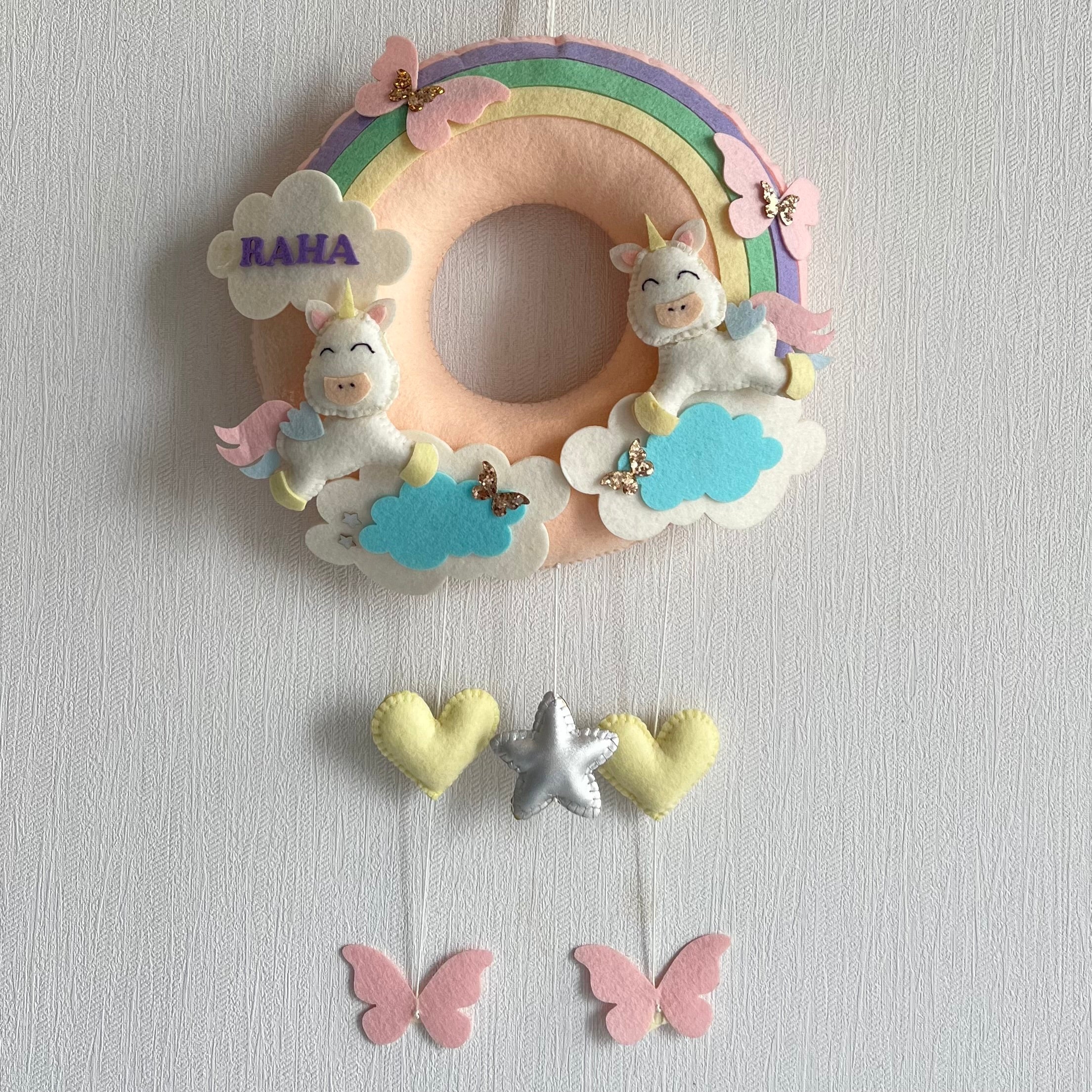 Cloud Nine Unicorn Name Hanging