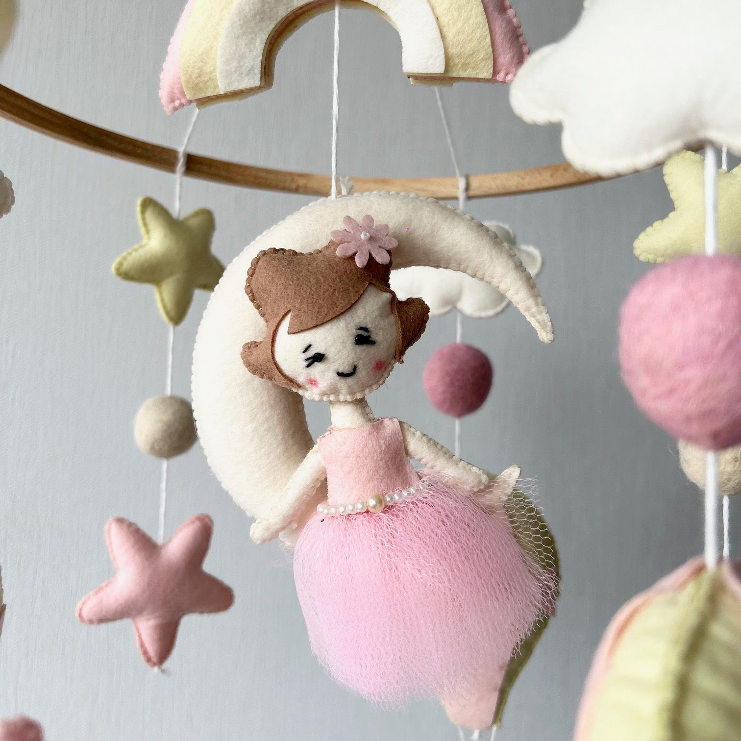 Fairy’s Magic Balloon Ride - Cot / Crib Mobile