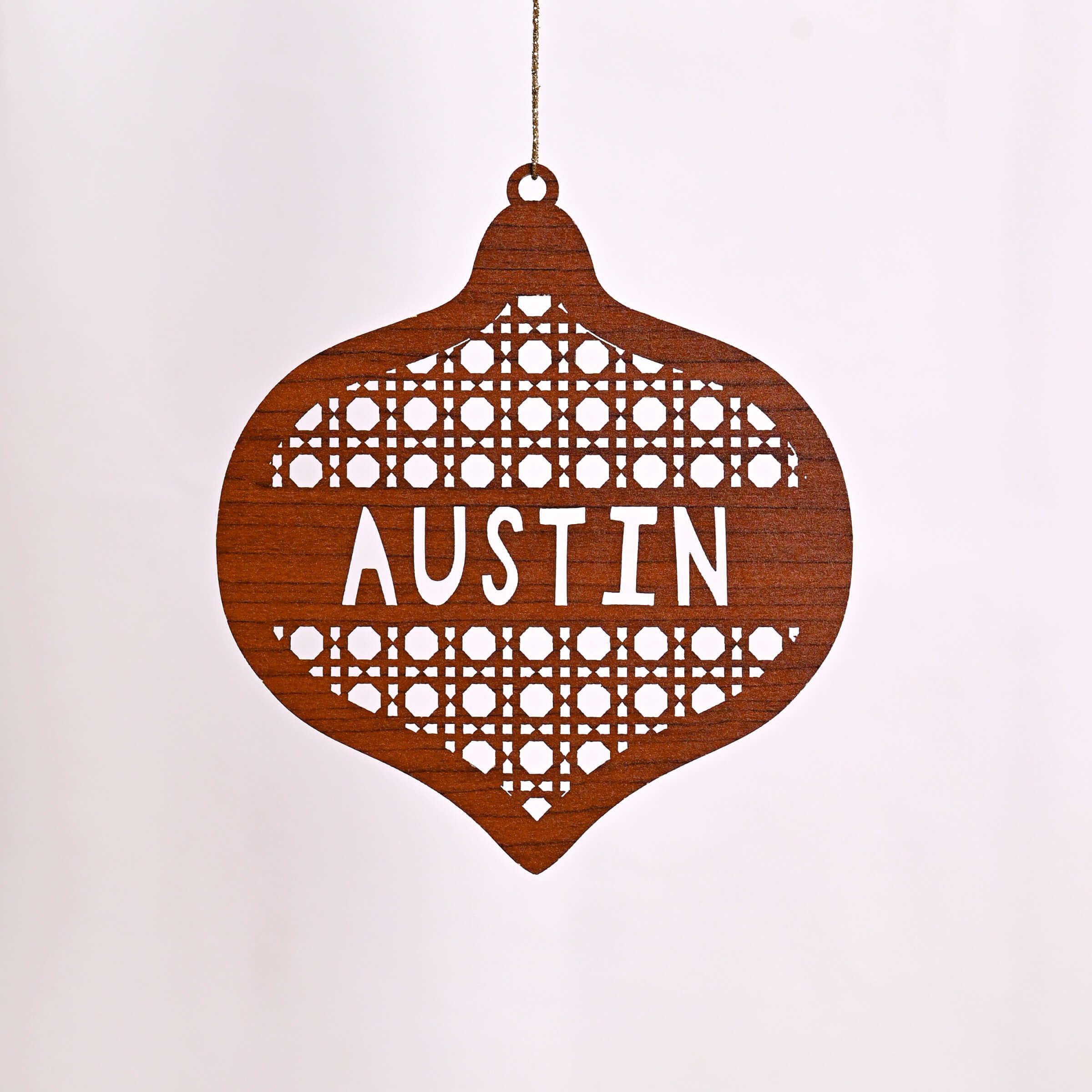 Rattan Ornament - Bauble