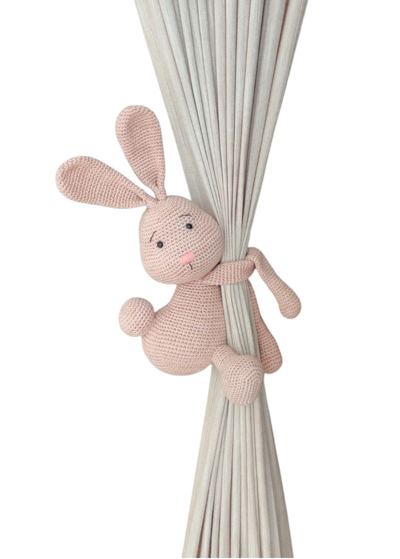 Animal - Bunny Curtain Tie/ Crochet Toy