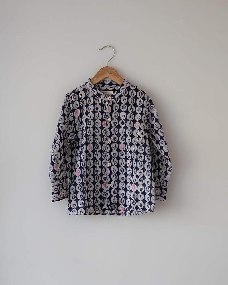 Lata Cotton Monstera Print Full Sleeve Shirt