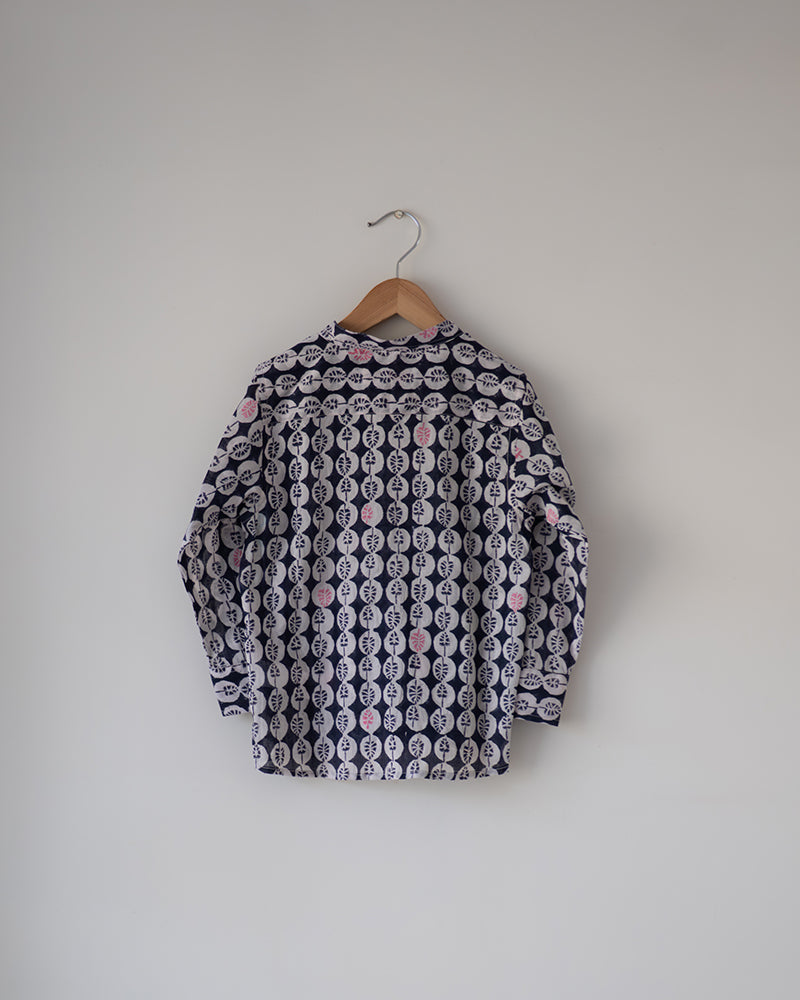 Lata Cotton Monstera Print Full Sleeve Shirt