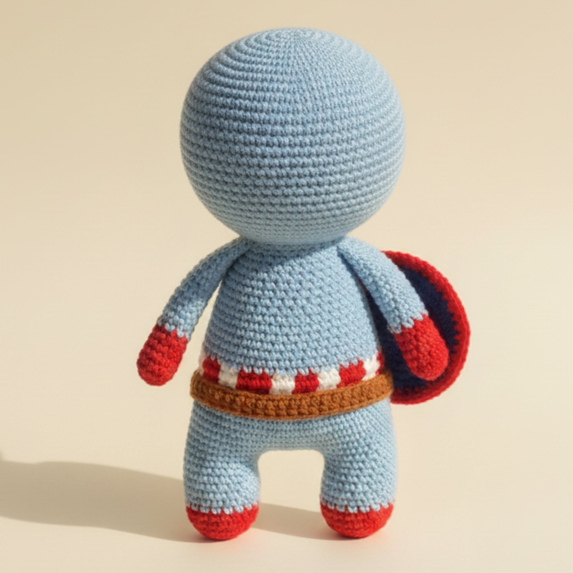 Captain America Crochet Toy