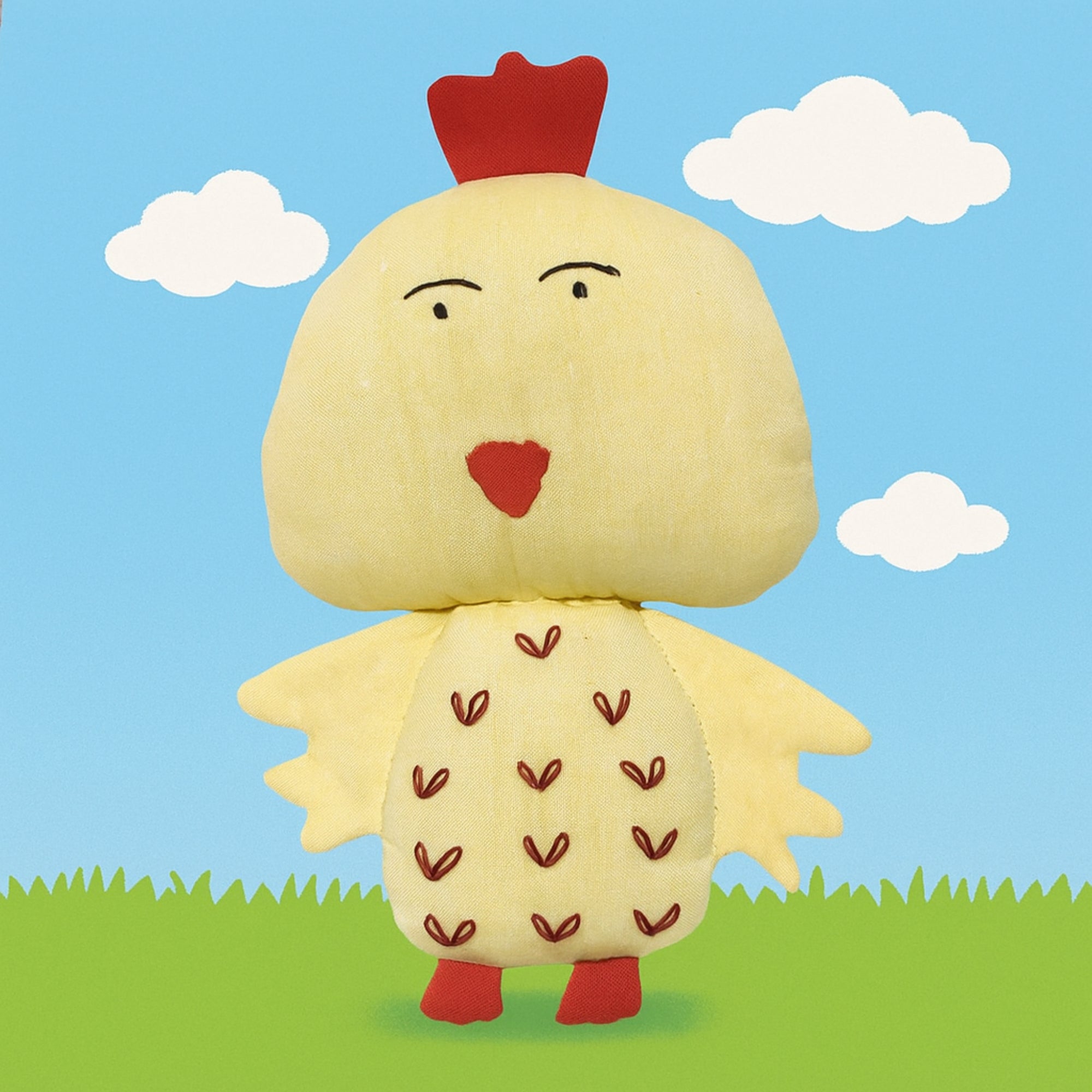 Chicken Fabric Toy