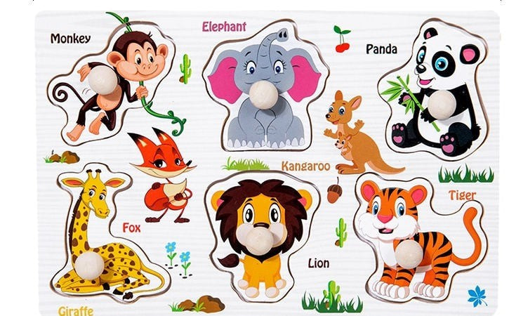 Early Learning Small Knob Puzzle