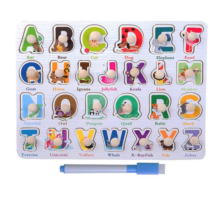 Early Learning Knob Puzzle
