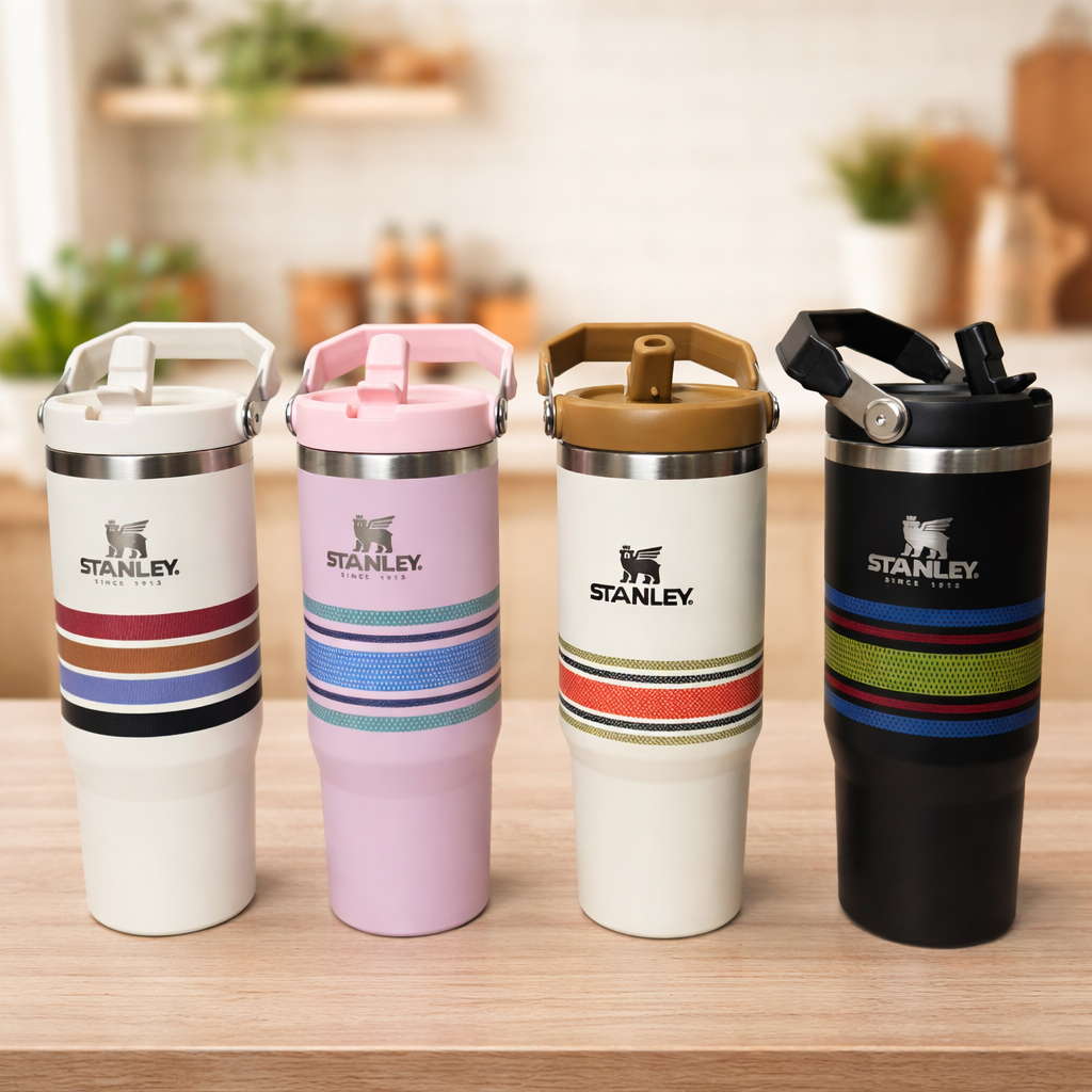 Stanley IceFlow Flip Straw Tumbler – Vintage Sand Rally