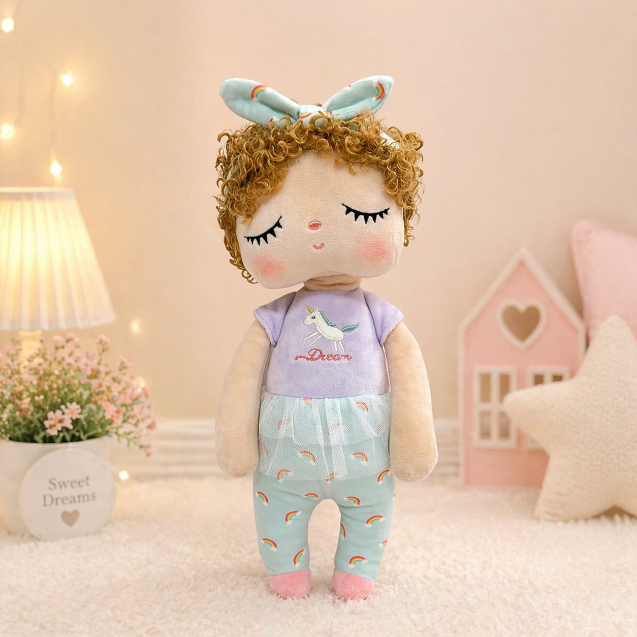 Dreamy Plush Doll- The Lavender Unicorn
