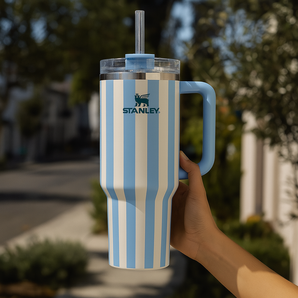 Limited Edition Stanley × Cabana Gloss Quencher - Skyline Sips - 40oz