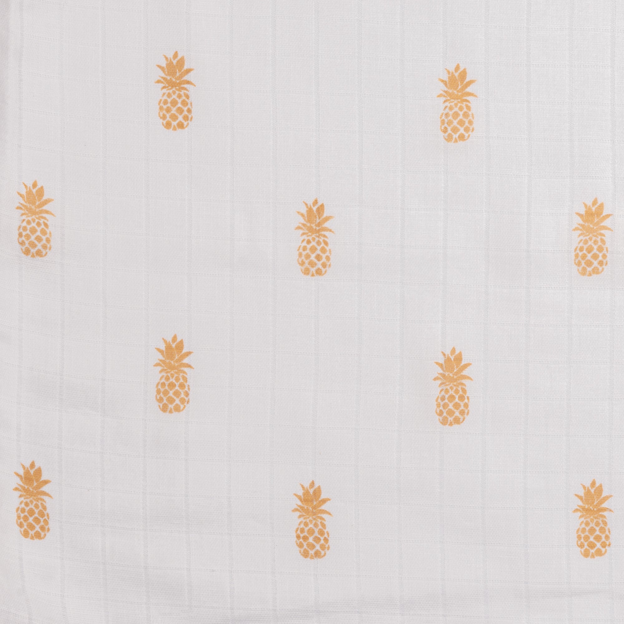 Organic Muslin Swaddles - Set of 3 – Pineapple