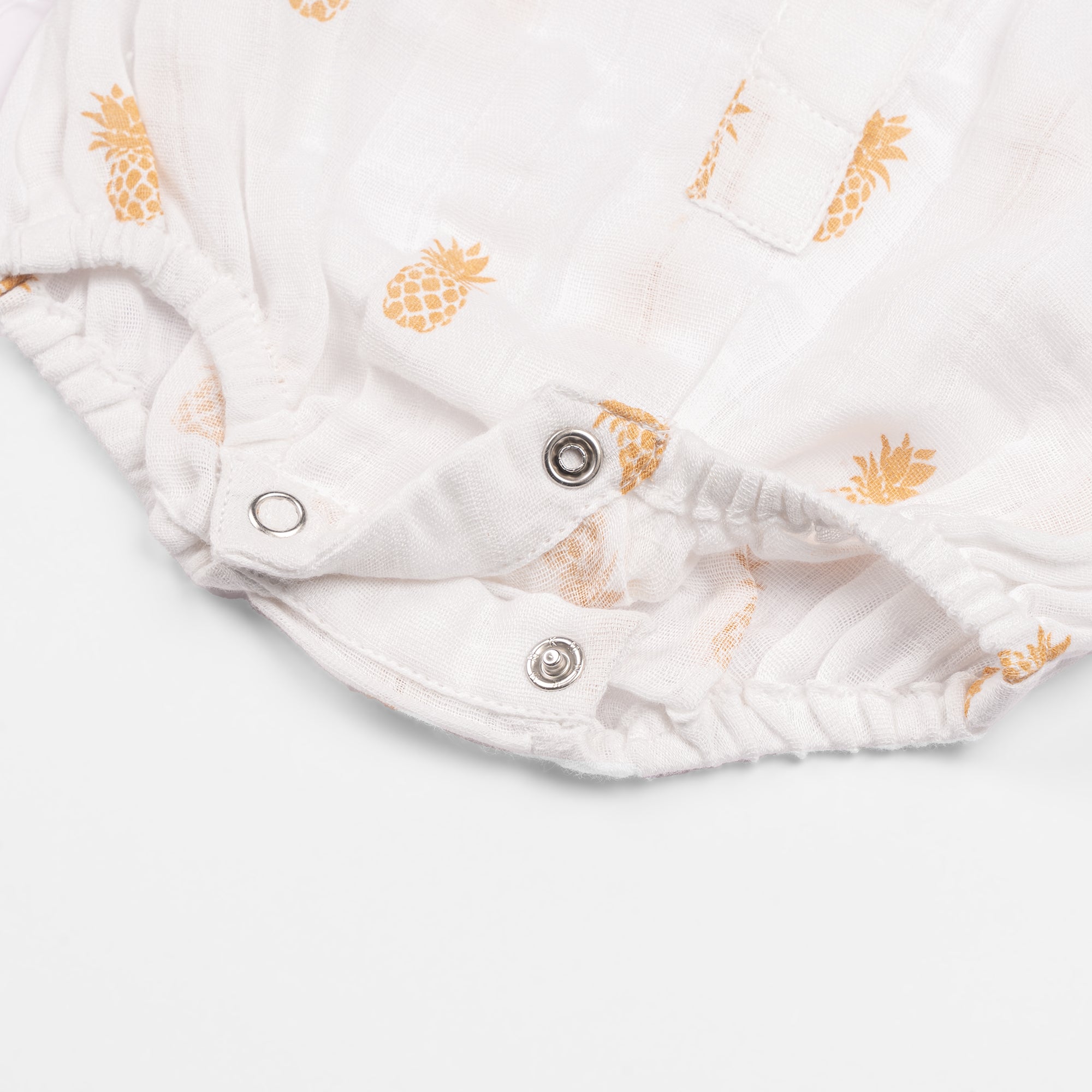 Organic Muslin Baby Romper - Pack of 3 – Pineapple