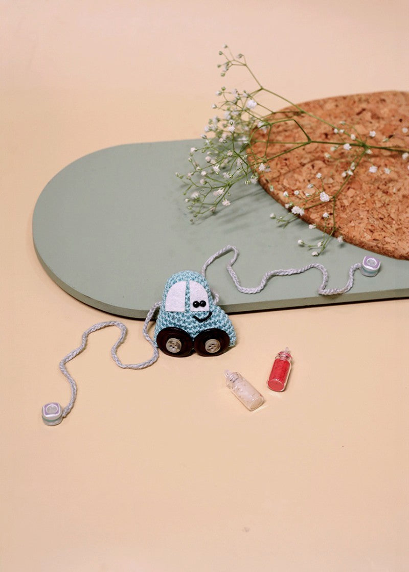 Crazy Cars handmade crochet rakhi by Haute By Hand – Raksha Bandhan gift for boys