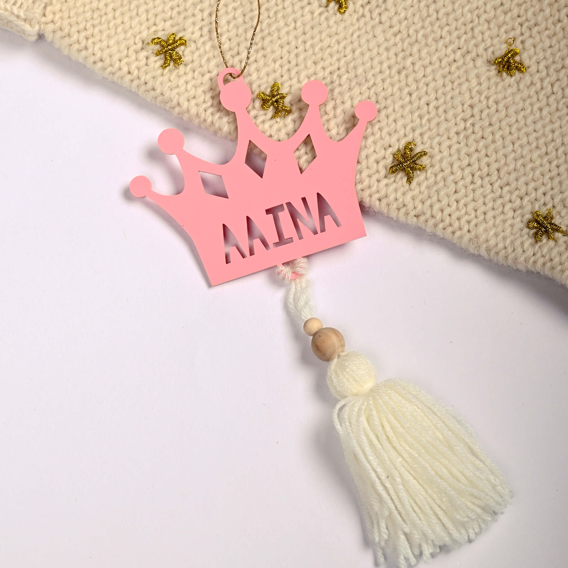 Tassel Ornament - Crown