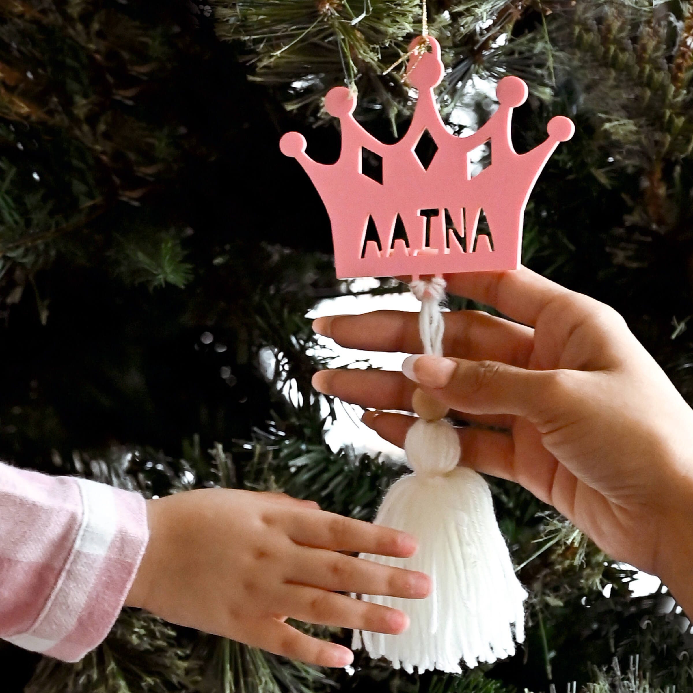 Tassel Ornament - Crown