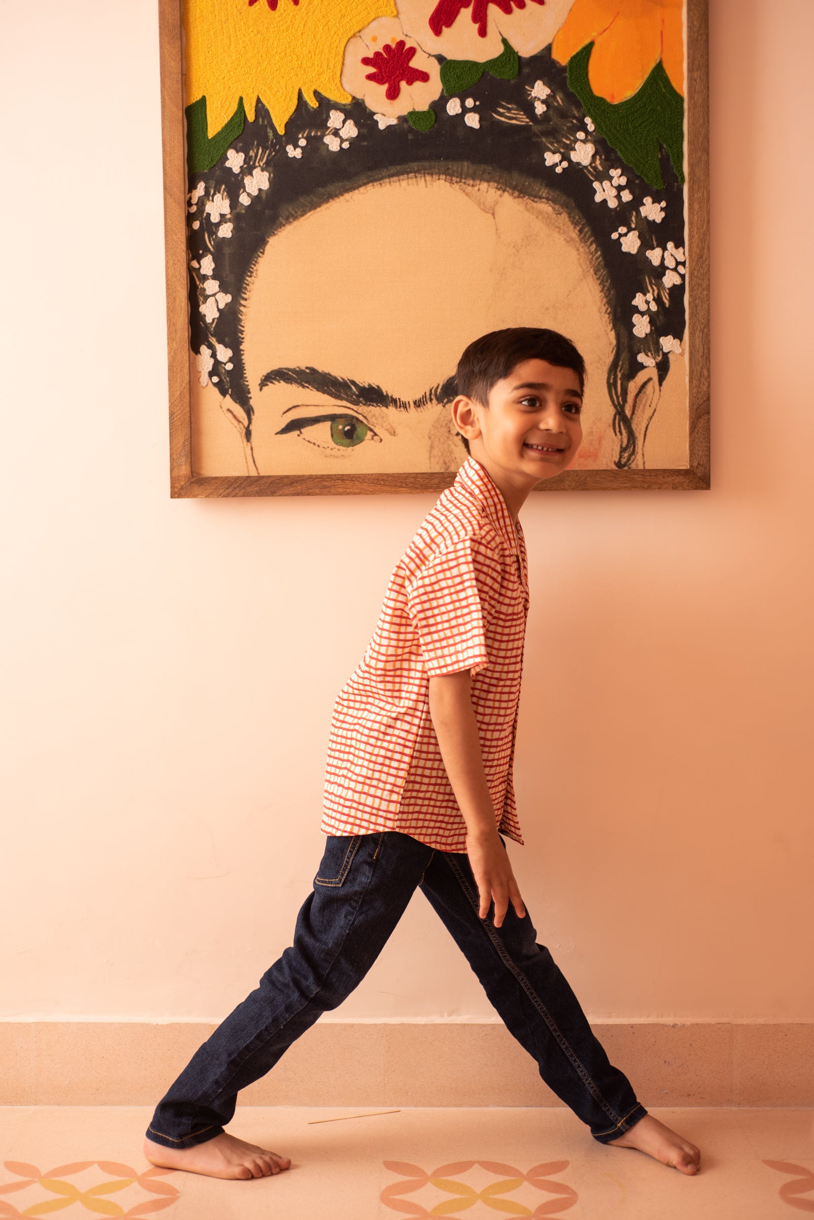 Red Checks Shirt - Totdot