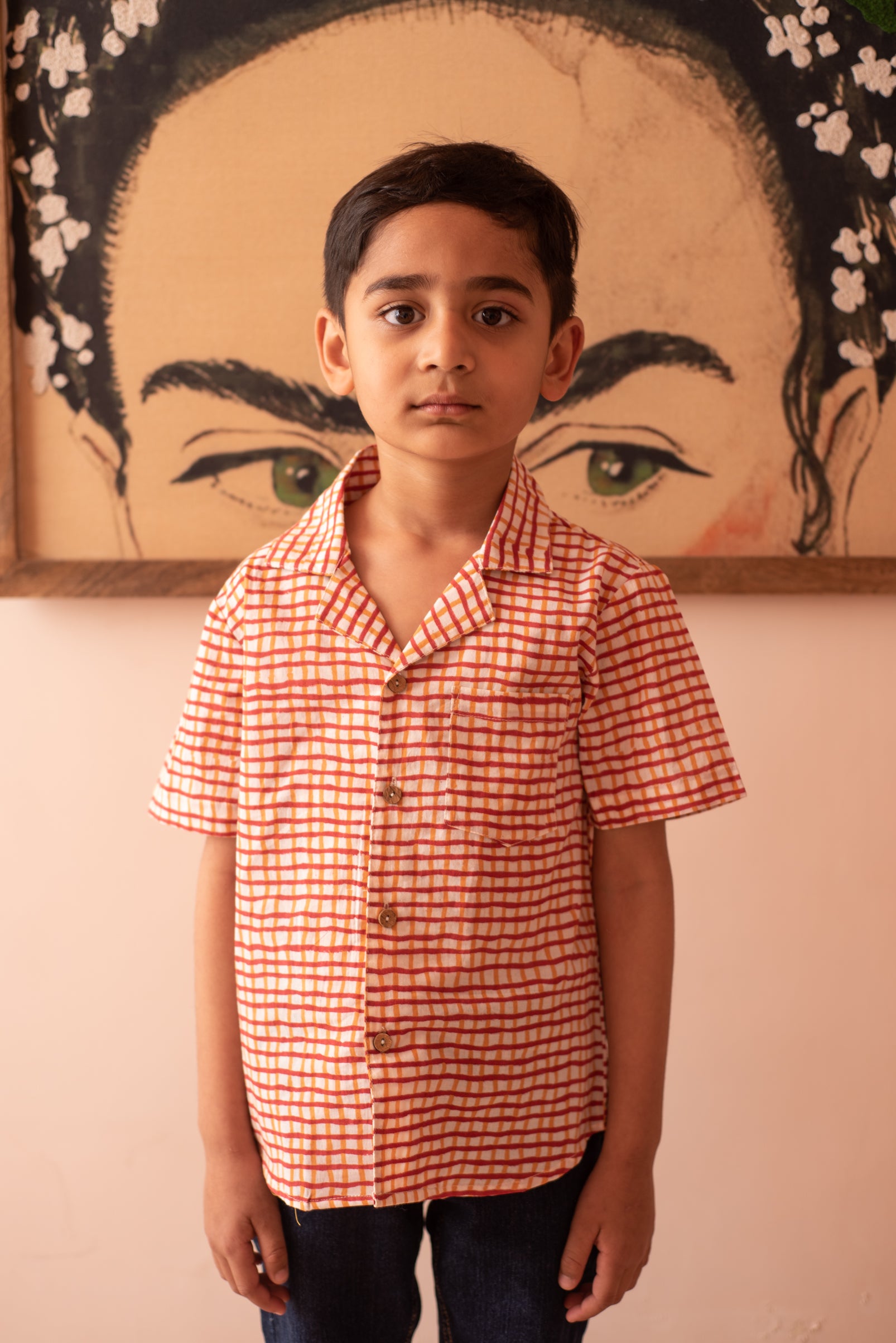 Red Checks Shirt - Totdot