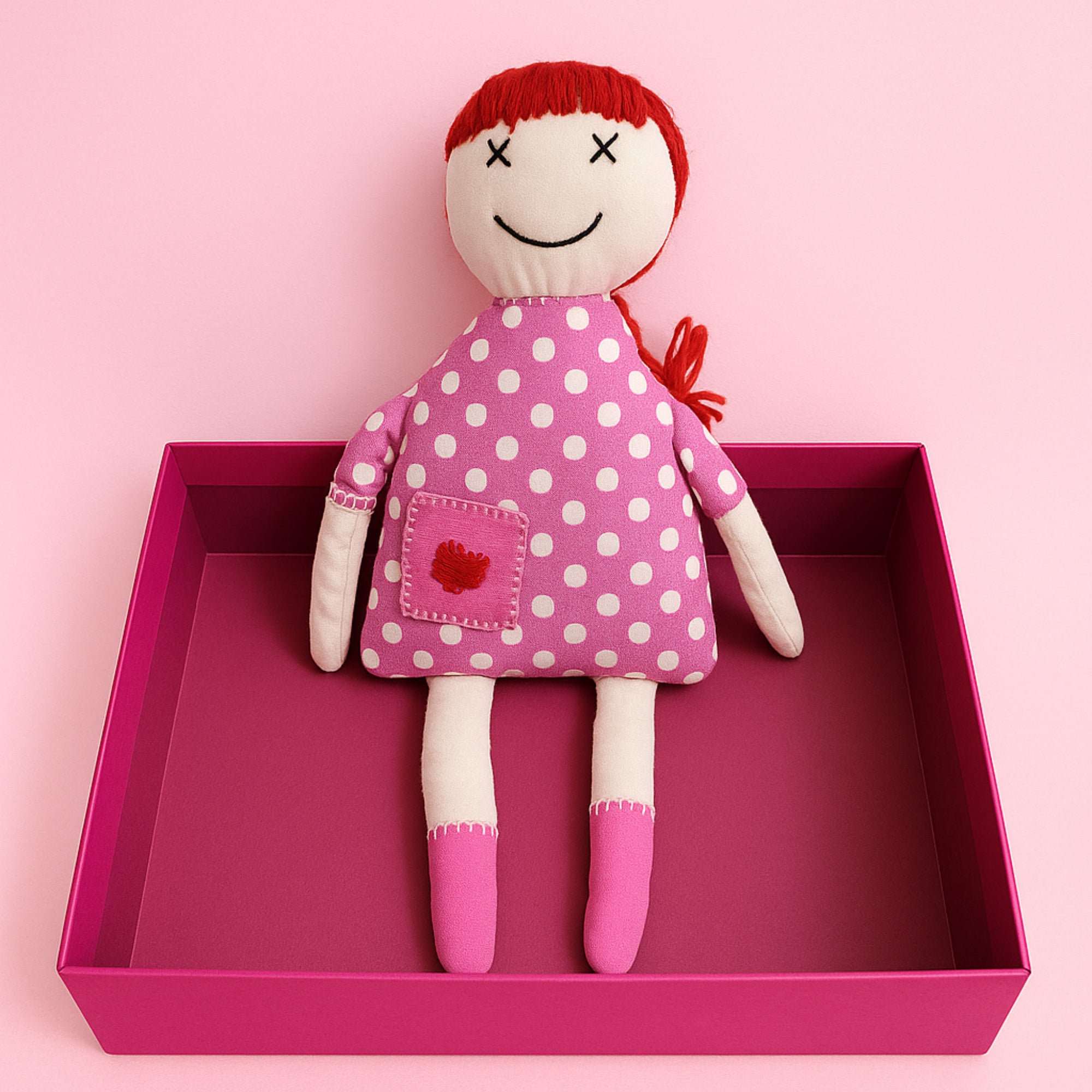 Emily Handmade Organic Fabric Toy