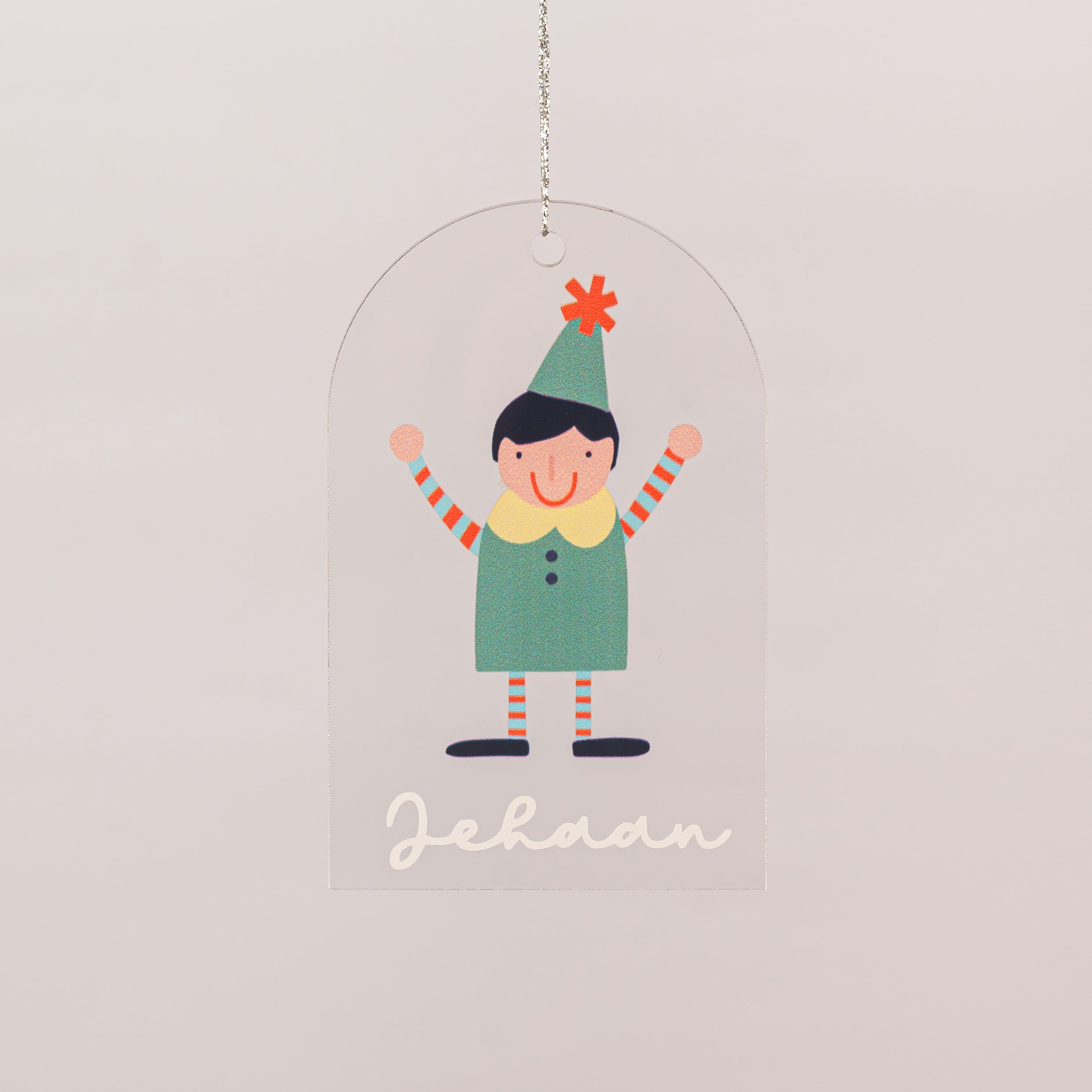 Printed Ornament - Elf